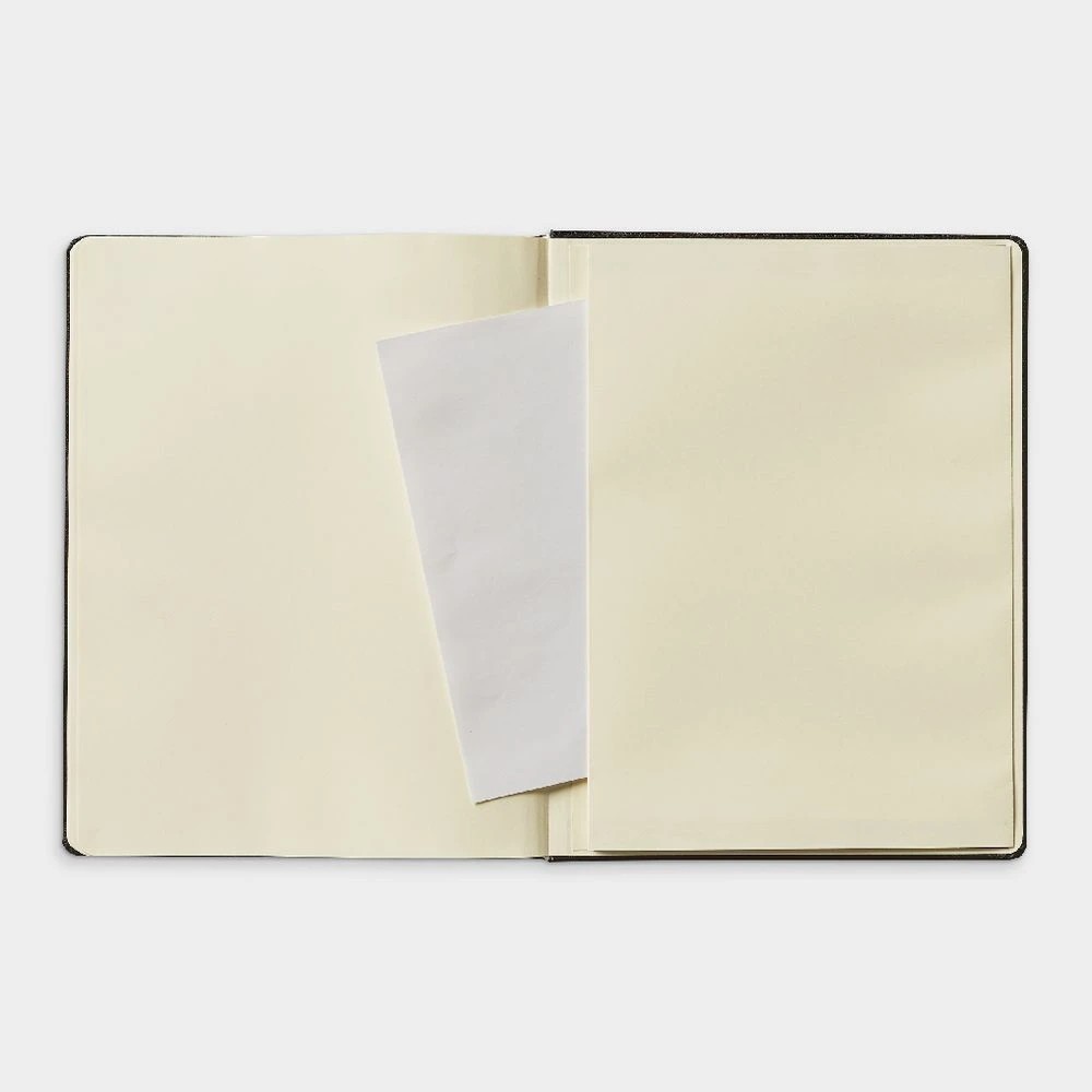 3 J.Burrows Large Journal Plain 240 Page Black, 3 of 4