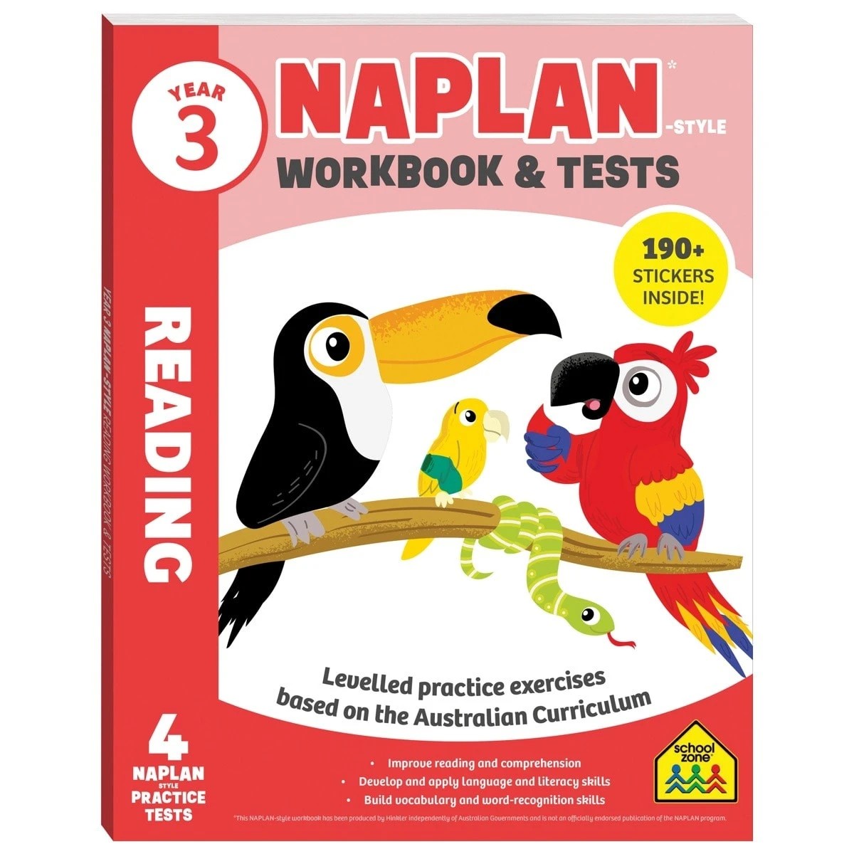 1 Naplan-Style Workbook and Tests Year 3: Reading - Book, 1 of 5