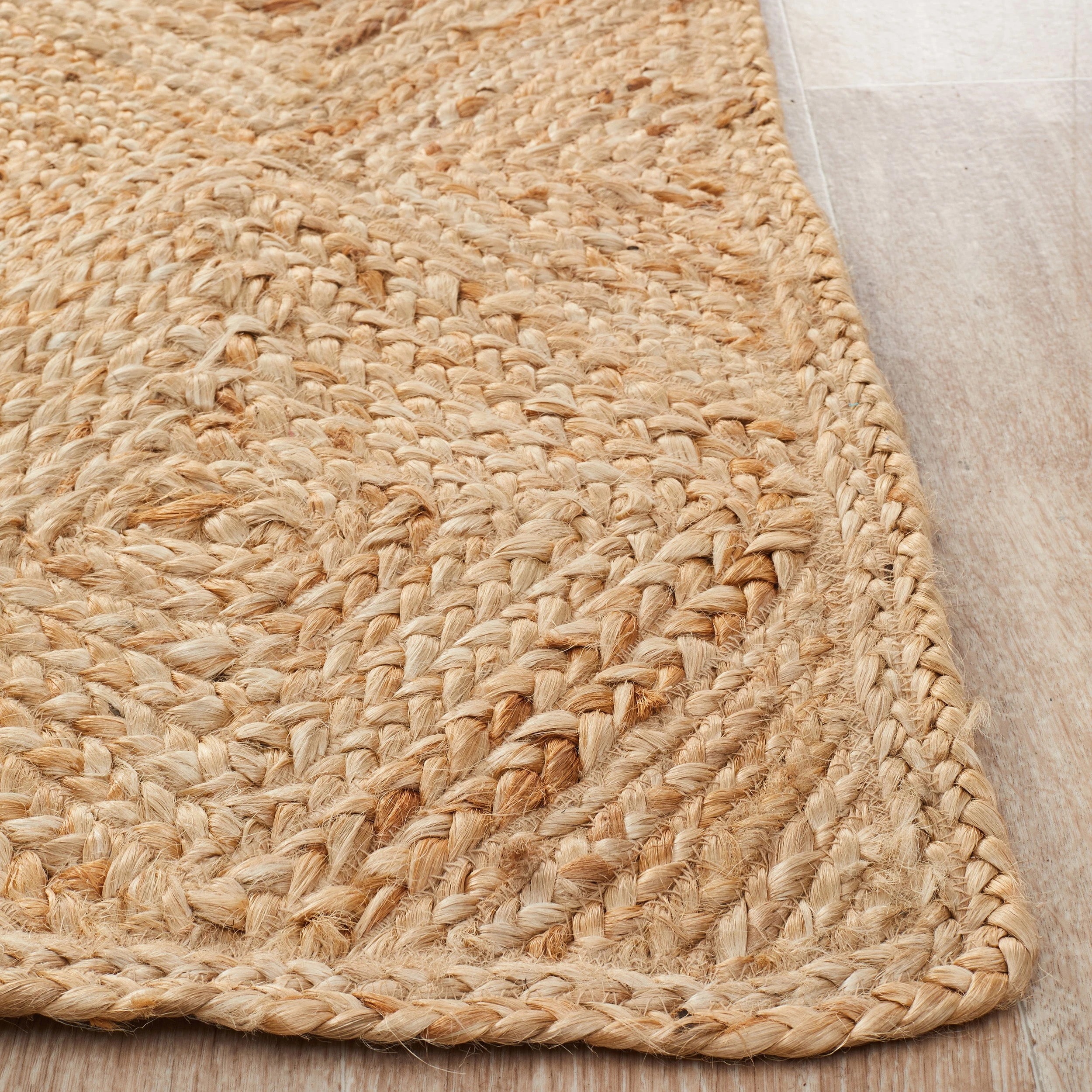 4 Common Ground Rugs Solace Hatch 320x230cm - Extra Large Jute Rug - Natural, 4 of 7