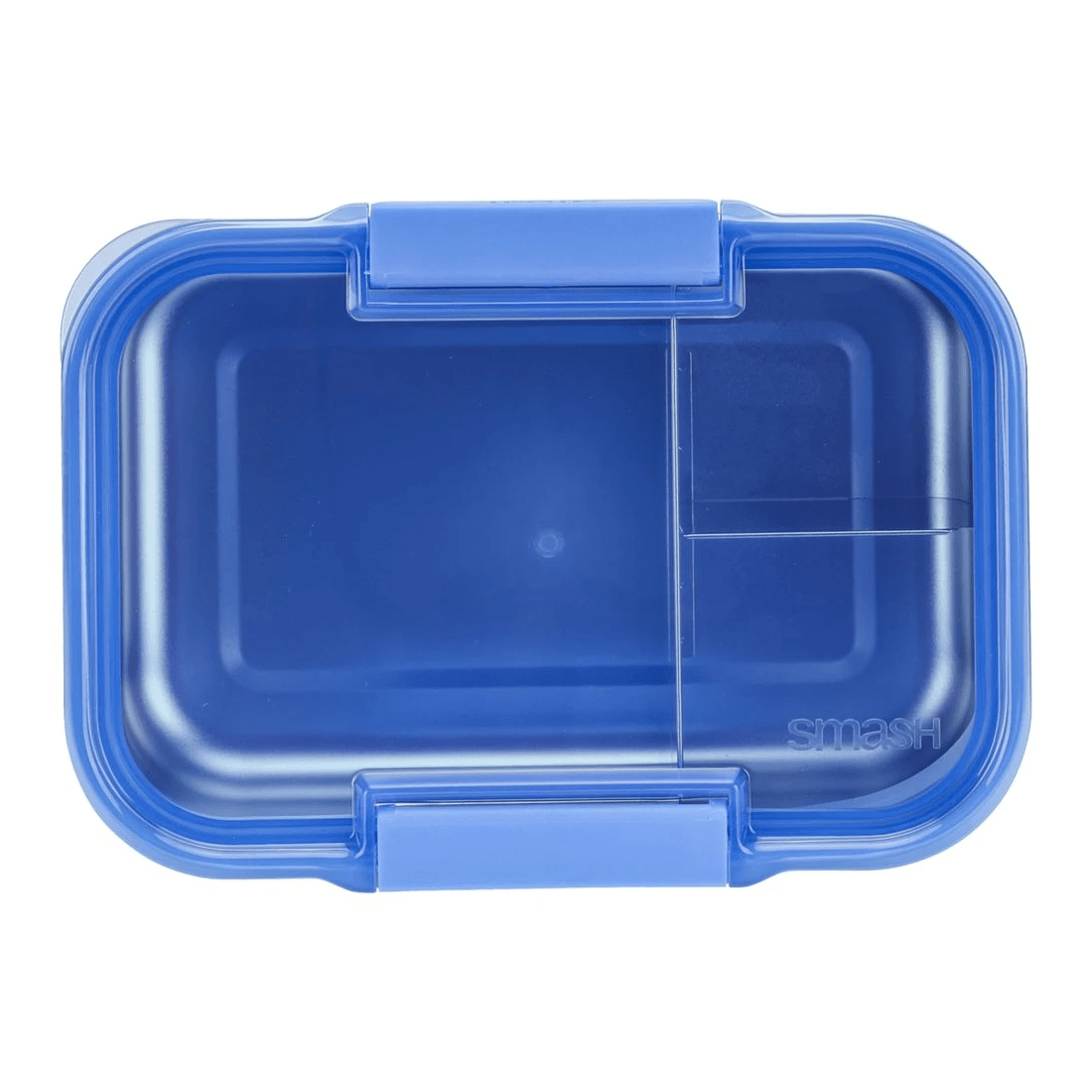 2 Smash Blue 3 Compartment Bento Box 1300mL Blue, 2 of 7