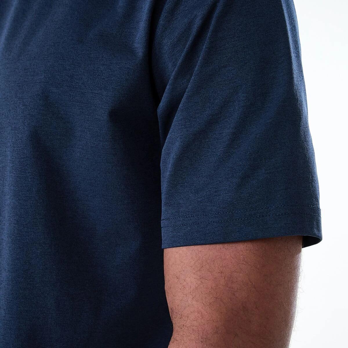 6 Active Mens Regular Training T-shirt SHADE NAVY, 6 of 6