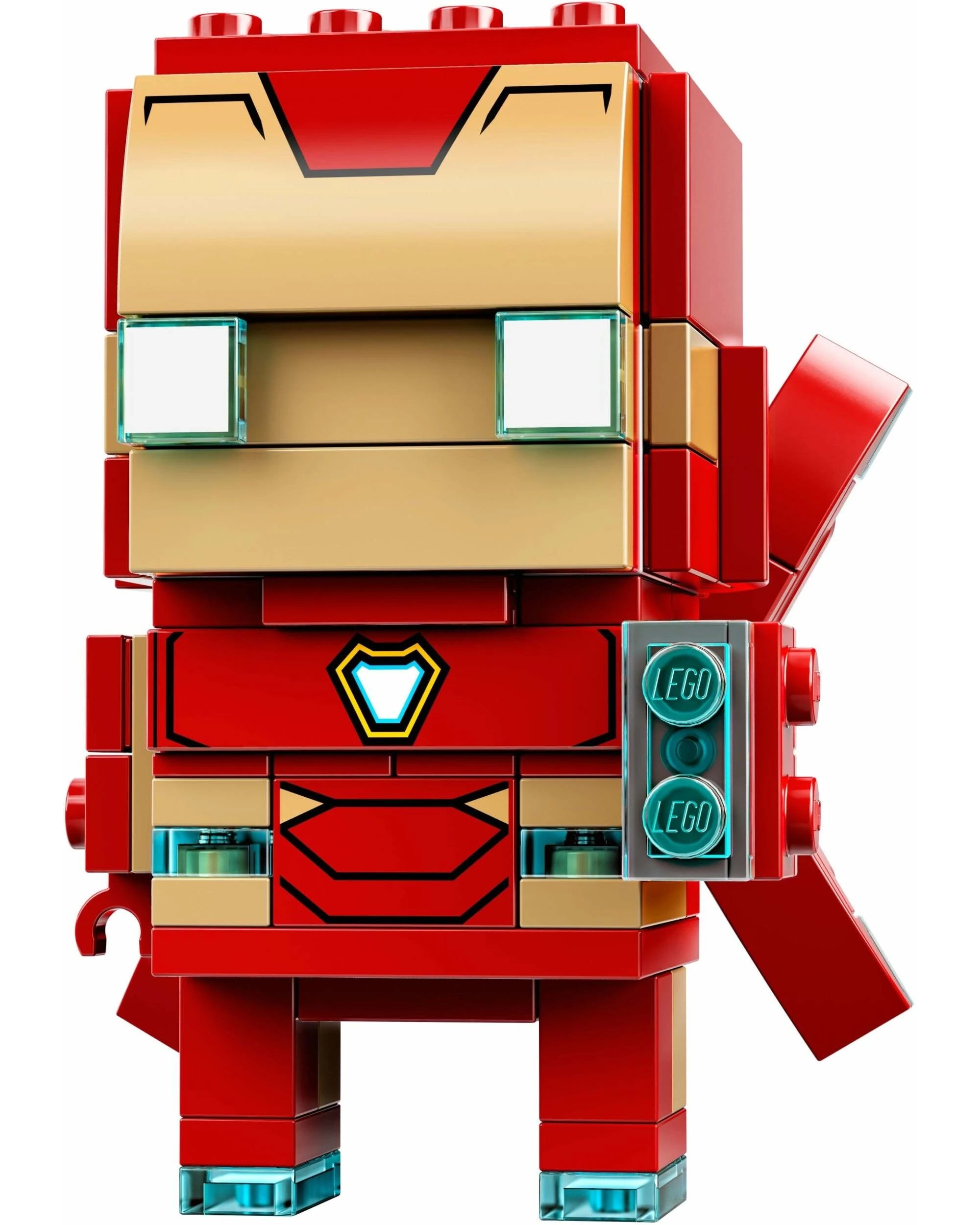 2 LEGO 41604 Iron Man MK50 BrickHeadz - Avengers Infinity War, 2 of 4