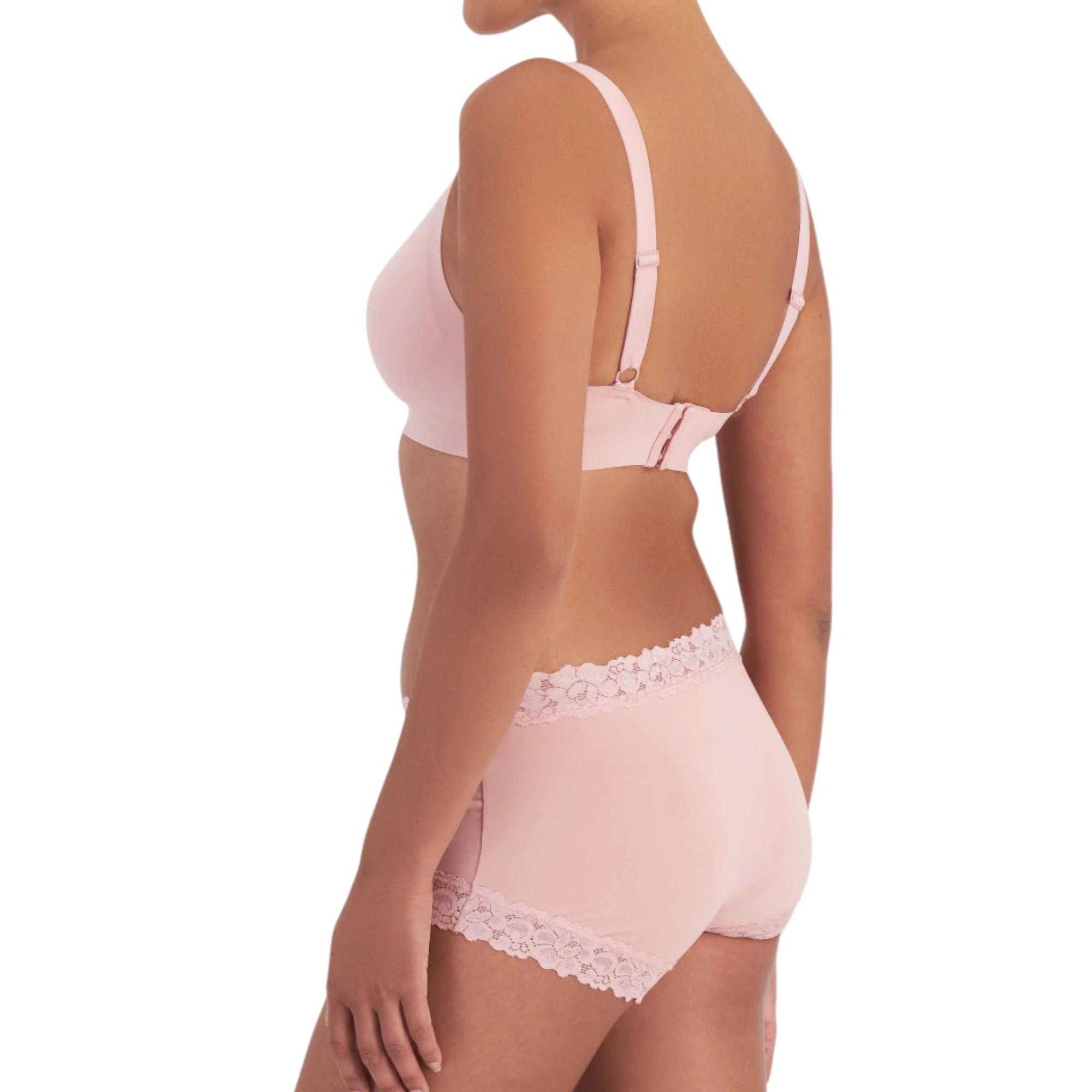 3 Jockey Womens Parisienne Classic Full Brief Underwear Undies Briefs PINK, 3 of 4