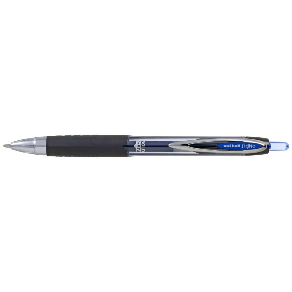 1 Uni-Ball Signo 207 Bold Retractable Gel Pen Blue, 1 of 2