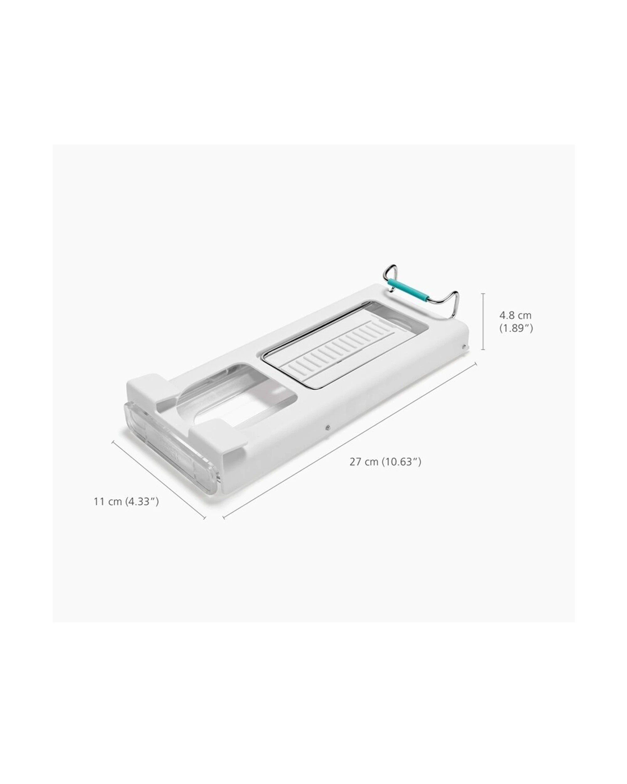 7 Joseph Joseph 2PK FridgeStore Under-Shelf Bottle Holder Fridge Organiser - White, 7 of 7