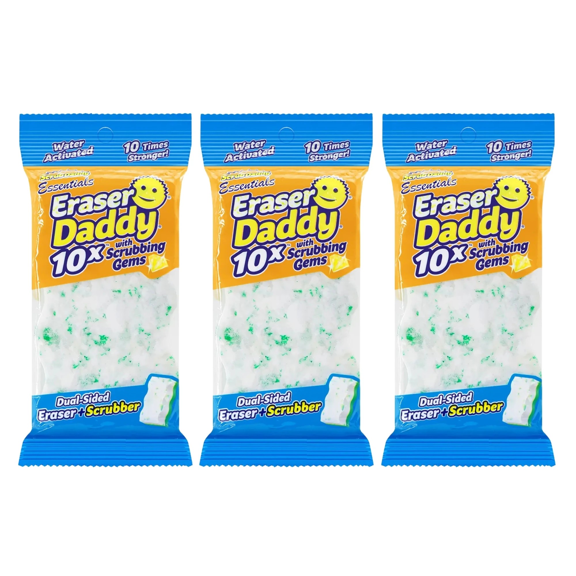 1 Scrub Daddy Essentials Eraser Dady - Green x3, 1 of 1