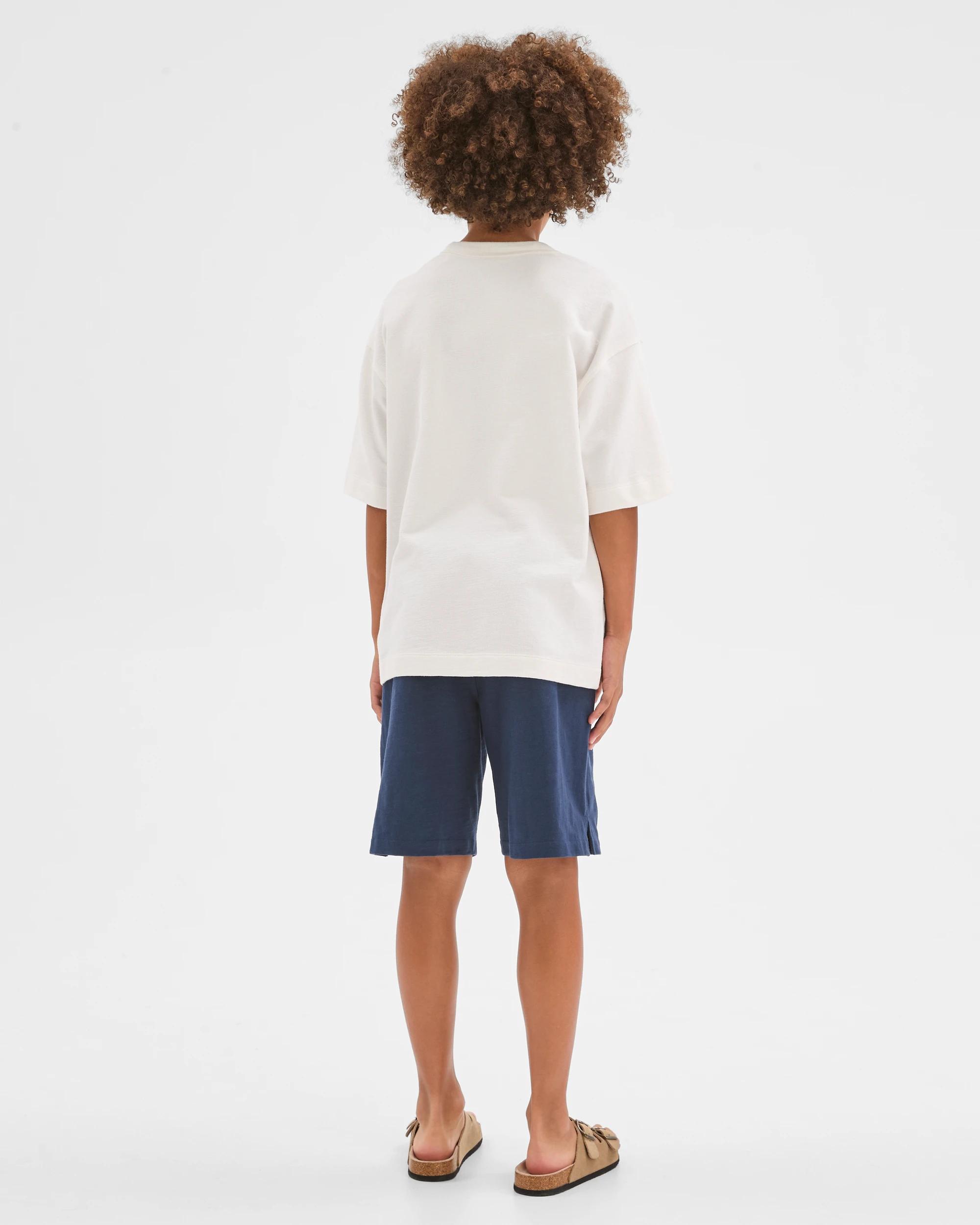 5 Target Kids Elastic Waist Sweat Shorts NAVY, 5 of 7