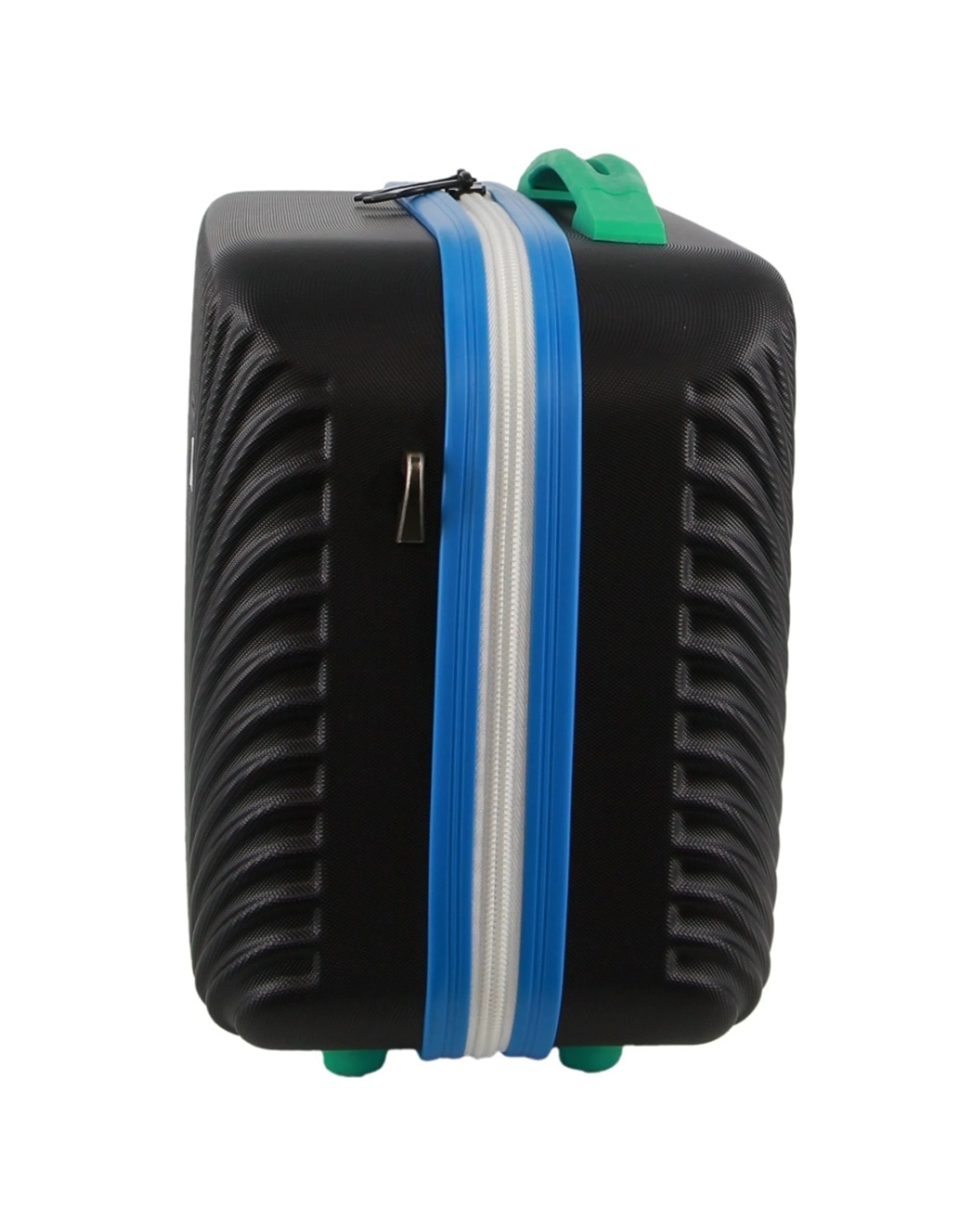 3 GAP Stripe Hard-Shell Mini Travel Crossbody Bag With Zip Pocket 27cm - Black, 3 of 4