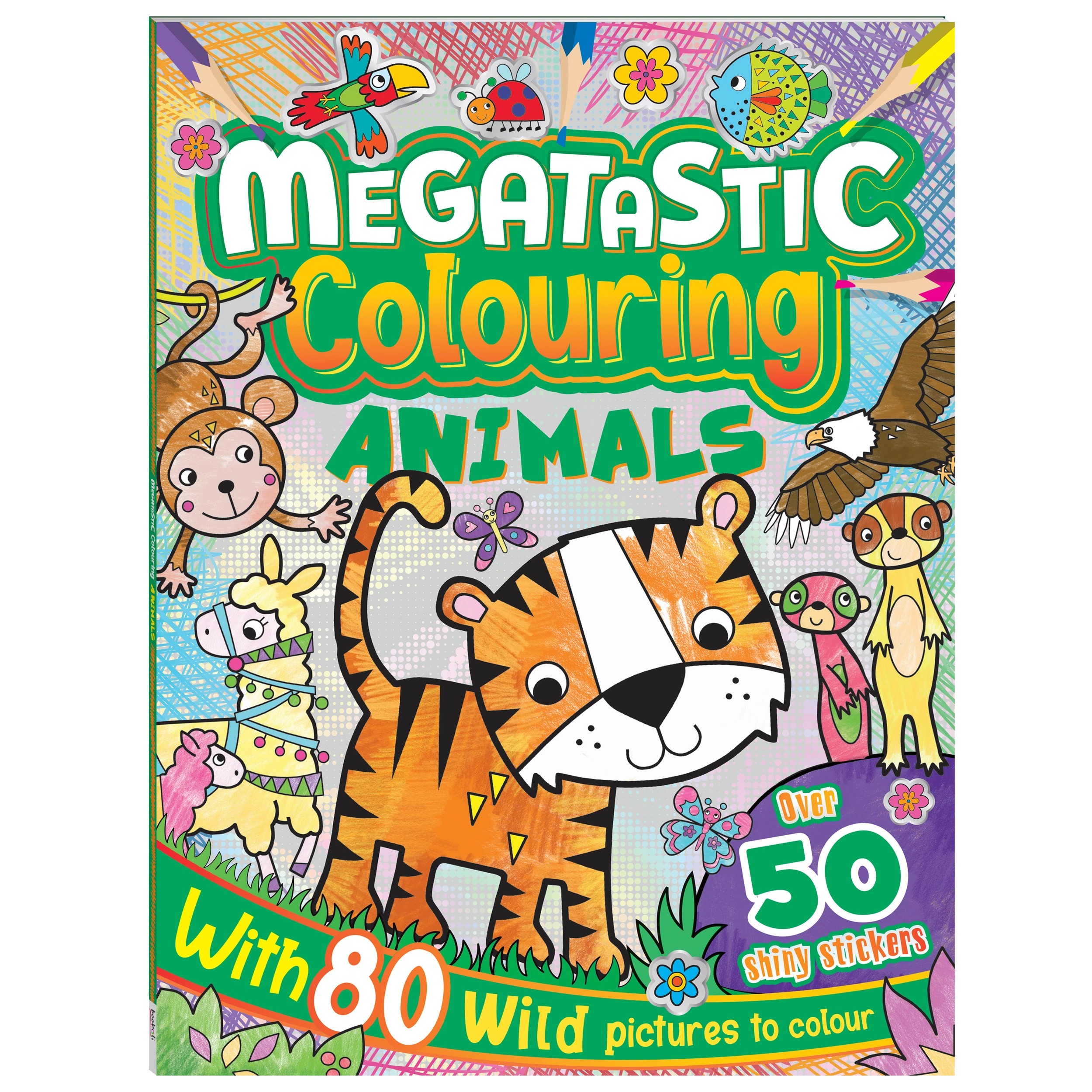 1 Megatastic Colouring: Dinosaurs - Book, 1 of 4