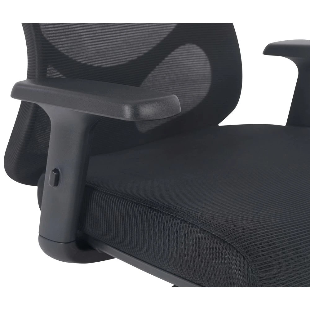 9 J.Burrows Halifax Ergonomic Chair Black Ergonomic Chairs and Desk Chairs, 9 of 10