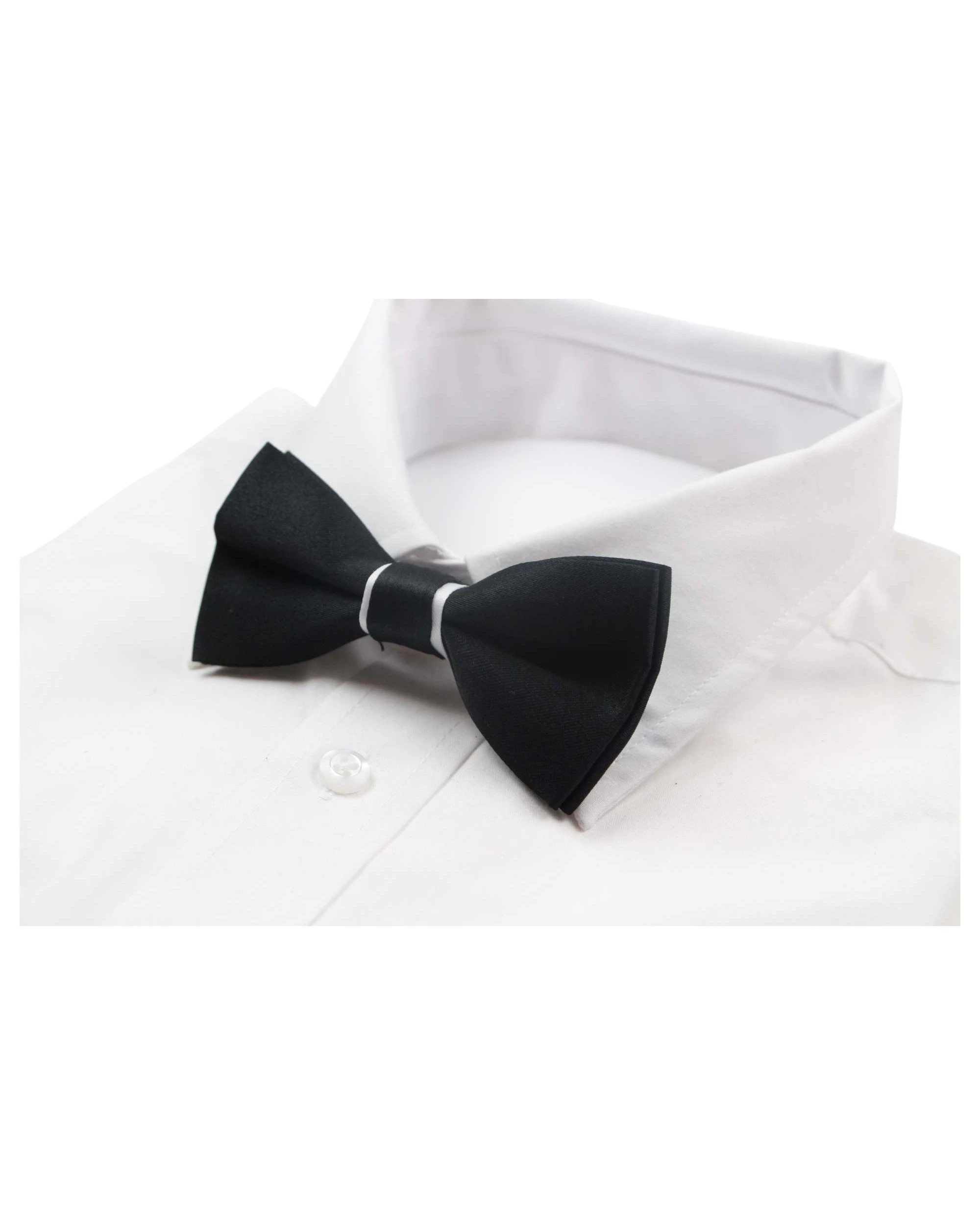 2 Zasel Mens Black & White Formal Bow Tie - Multi - Multi, 2 of 5