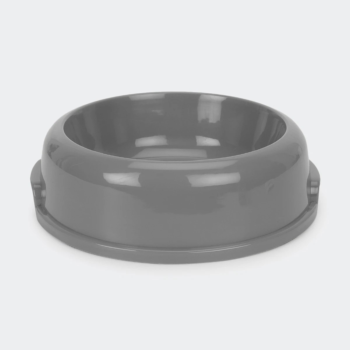 1 Dog Bowl Plastic - Grey, 1 of 6