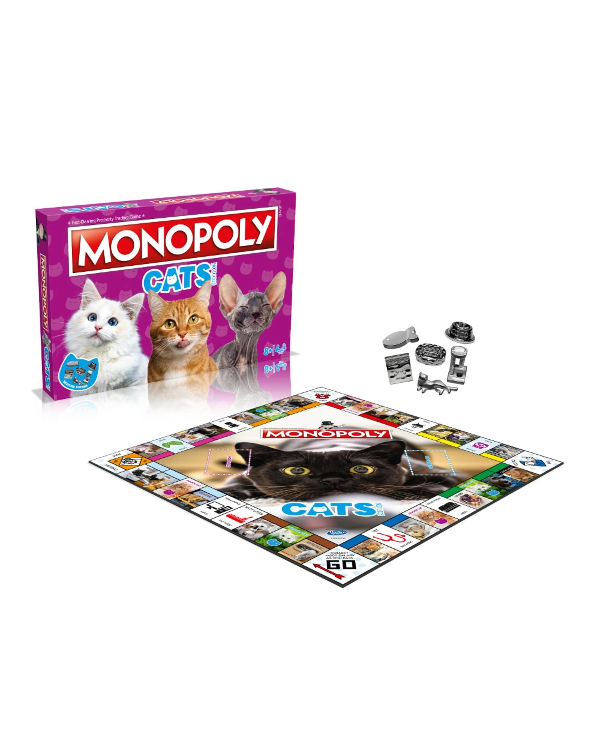 4 Monopoly Cats Board Game, 4 of 6