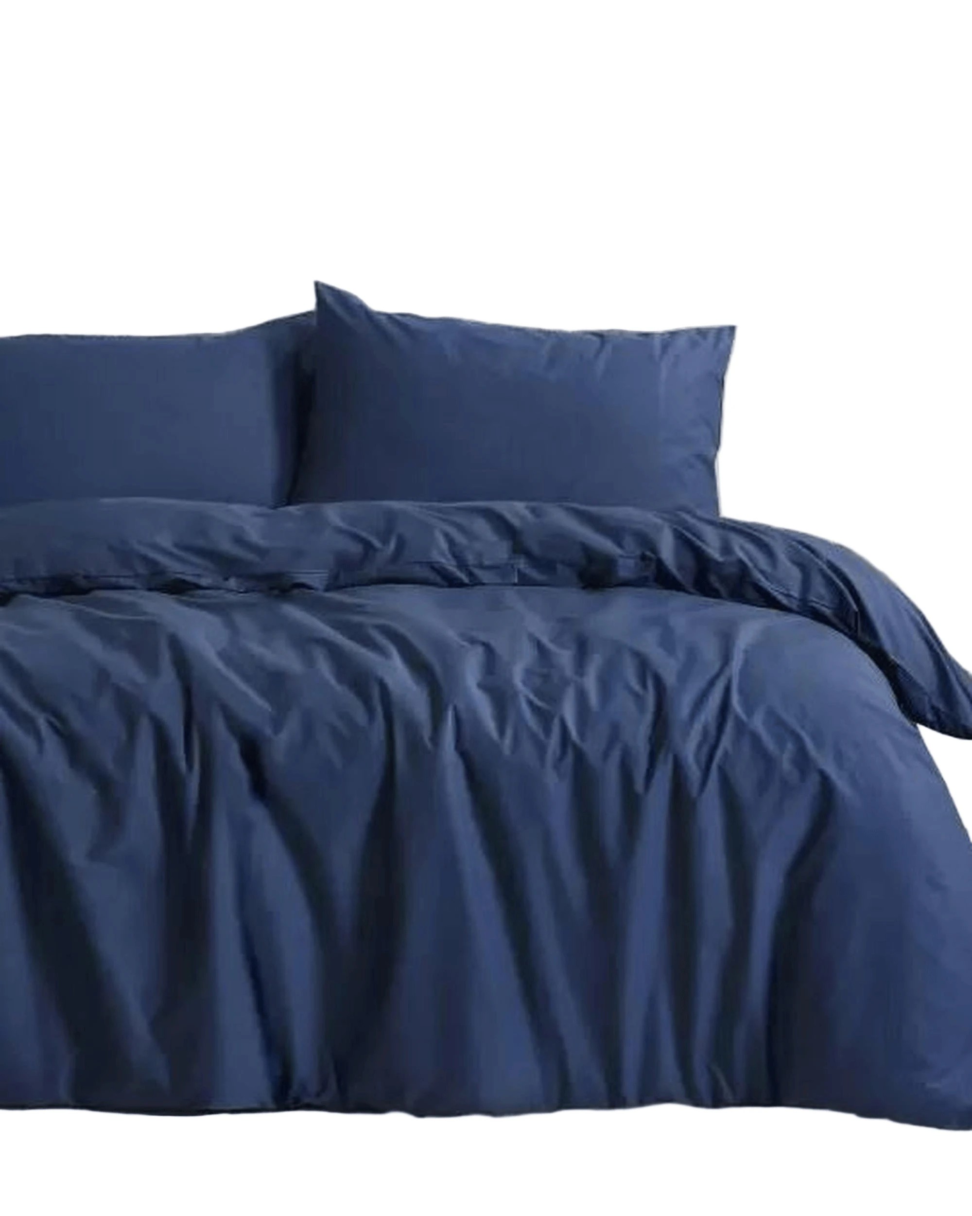 1 Amsons Deep Quilt Cover Set - Queen Bed - Blue, 1 of 2