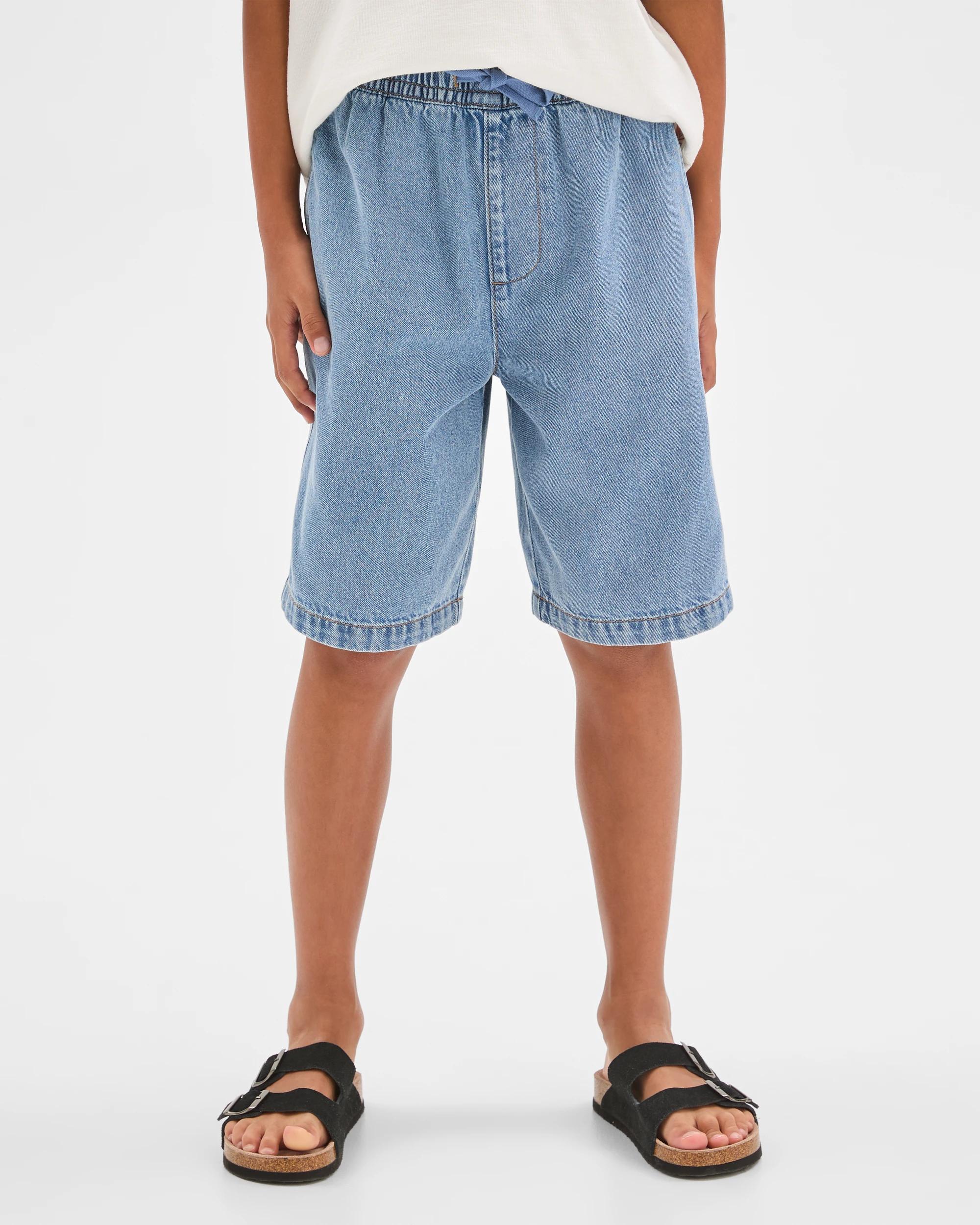4 Target Kids Denim Jorts MID WASH, 4 of 7
