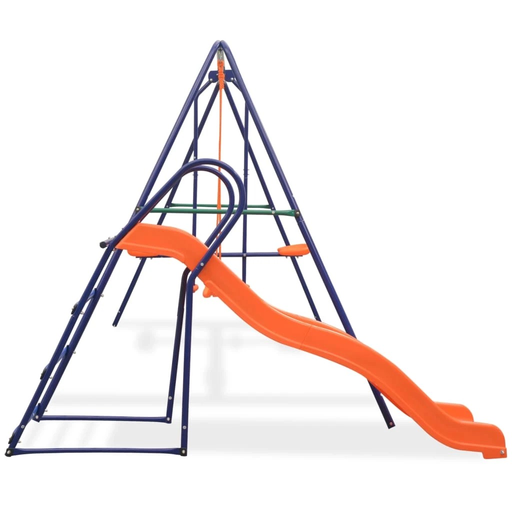 2 Vidaxl Swing Single Swing - Orange, 2 of 9
