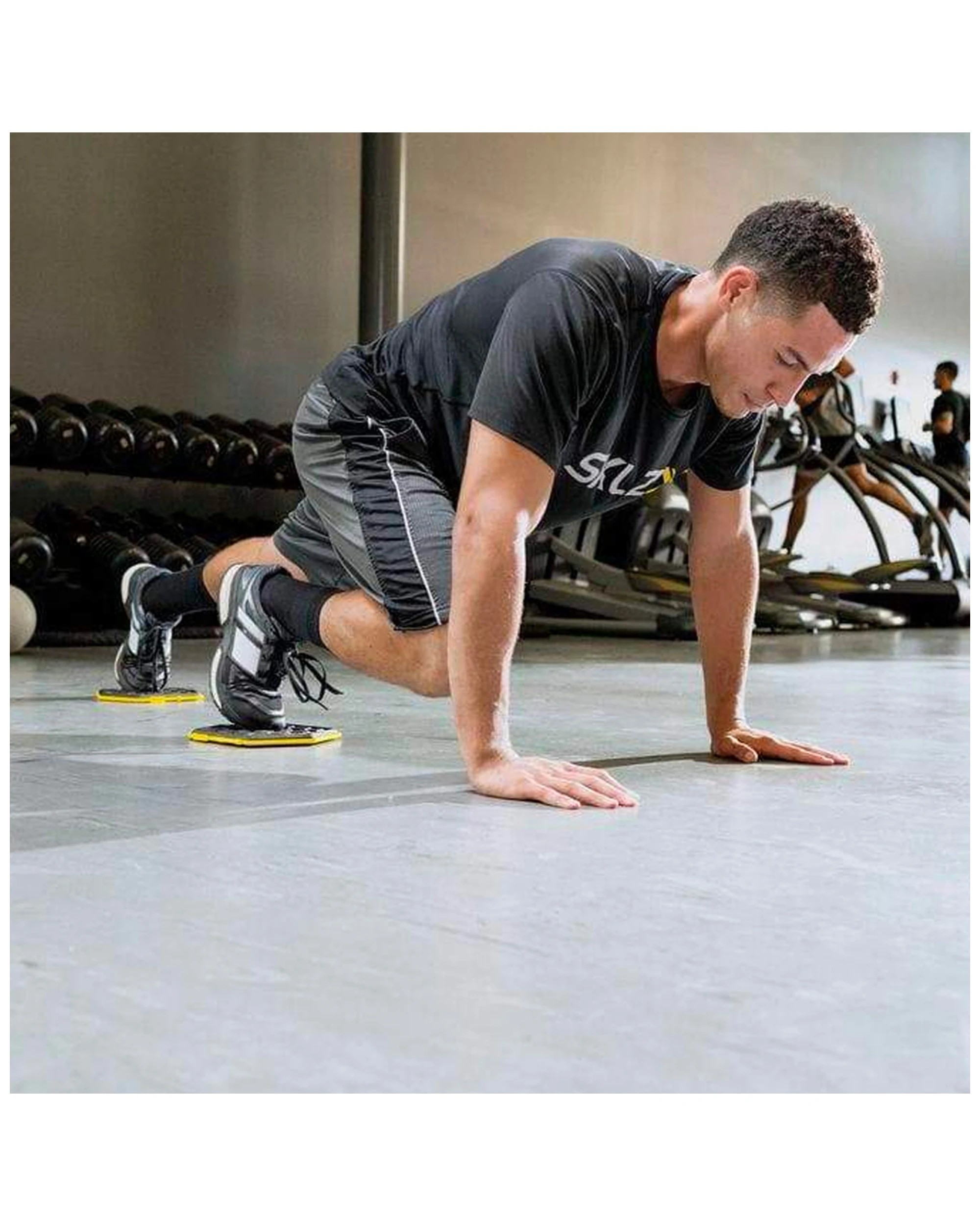 2 SKLZ Slidez Stability Discs 2 Pack Non-Slip Core Workout Portable Training Aid - Multi, 2 of 5