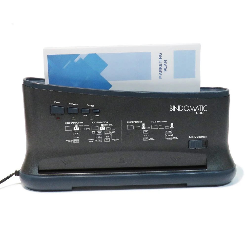 2 Bindomatic DUO Thermal Binder & Laminator, 2 of 4