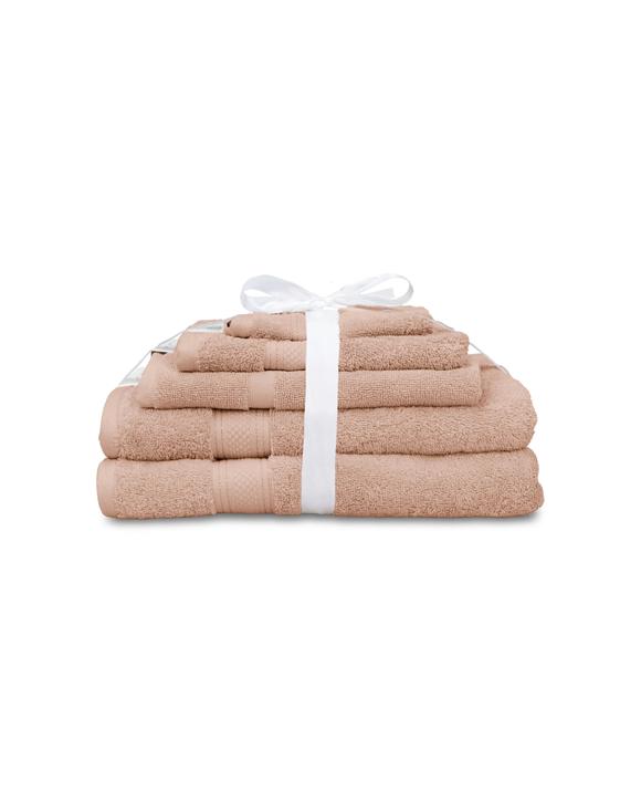 Algodon St Regis Collection 5pc 100% Cotton Towel Set  Dusk - Grey