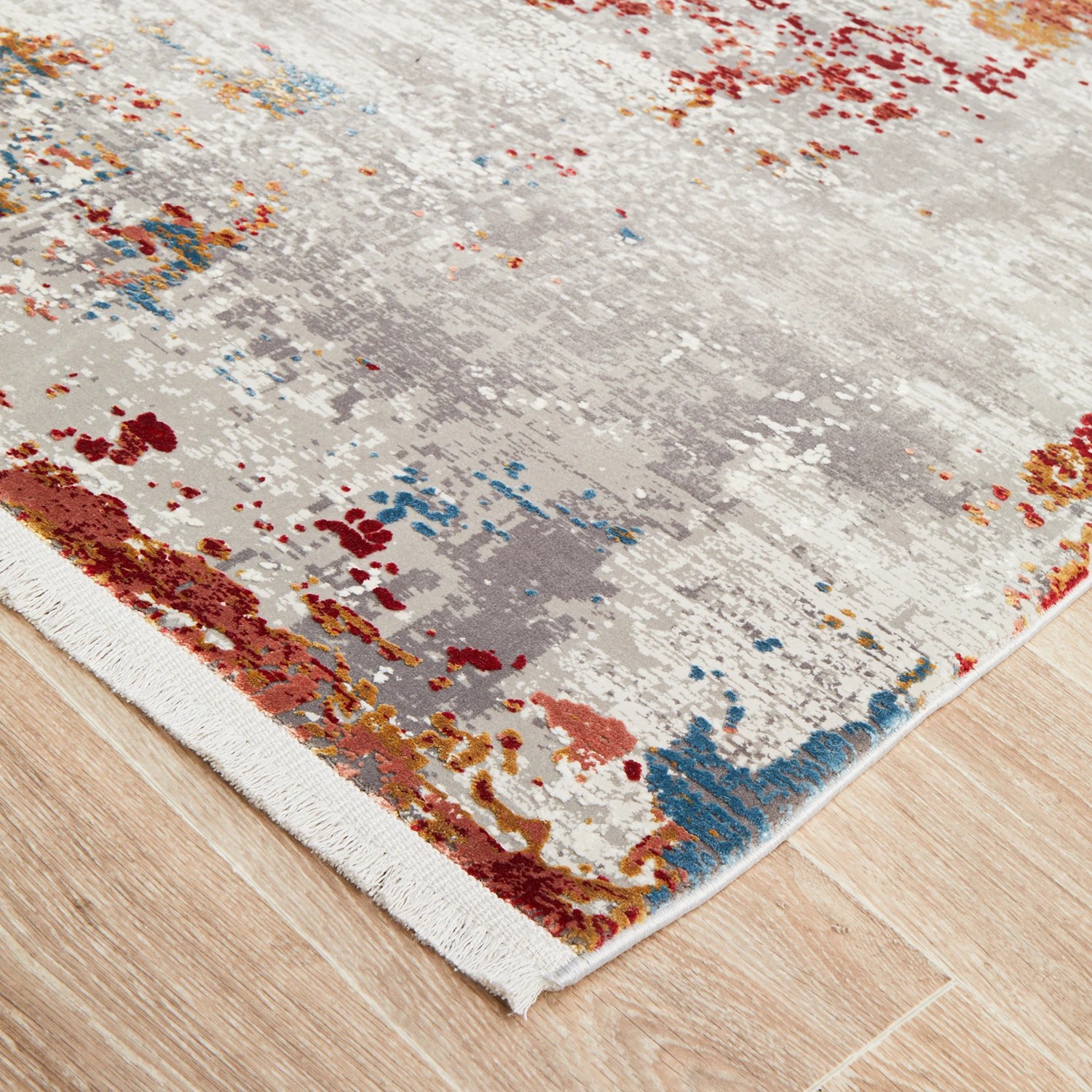 5 Common Ground Rugs Glimmers 106 230x160cm - Medium Bamboo Silk Floor Rug - Multi, 5 of 9