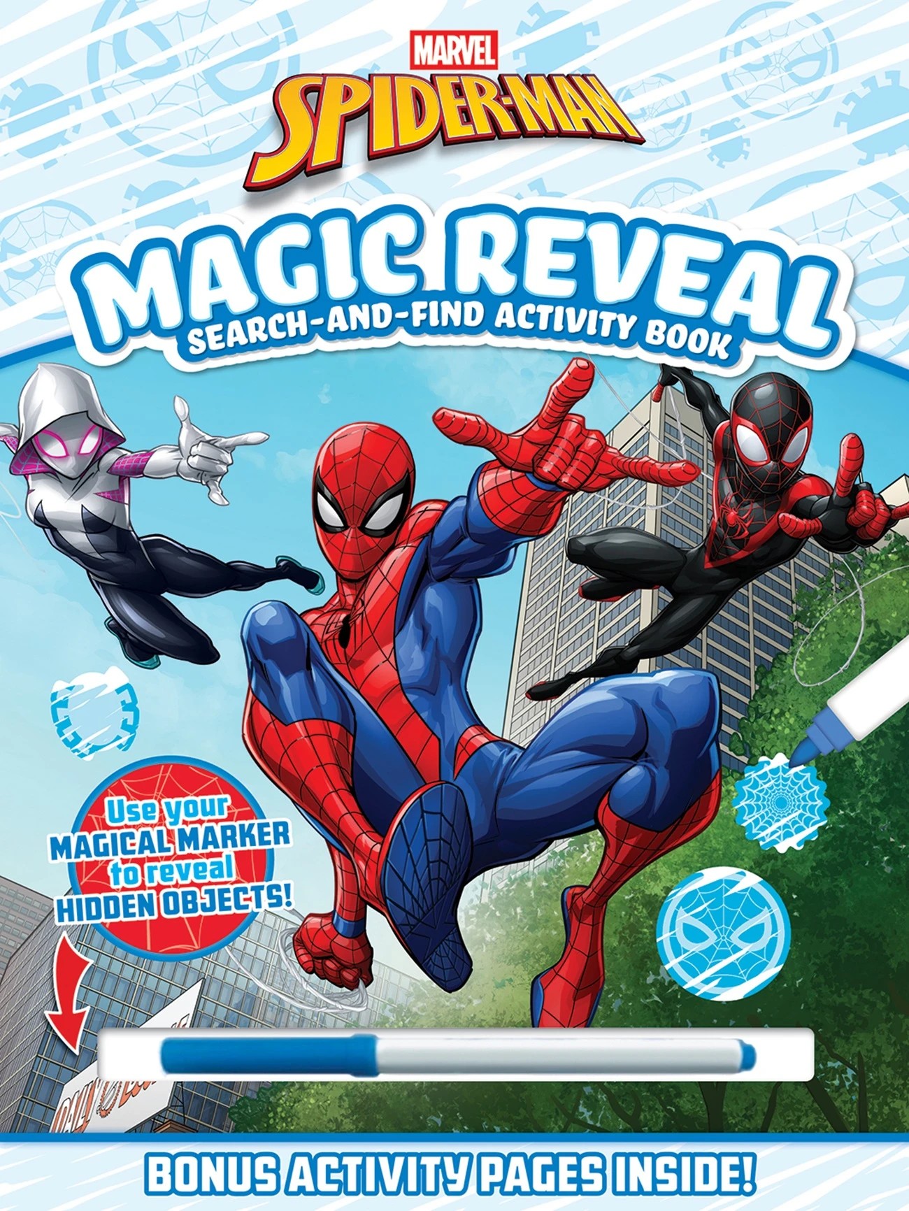 1 Marvel Spider-Man: Magic Reveal Search-and-Find Activity Book, 1 of 3