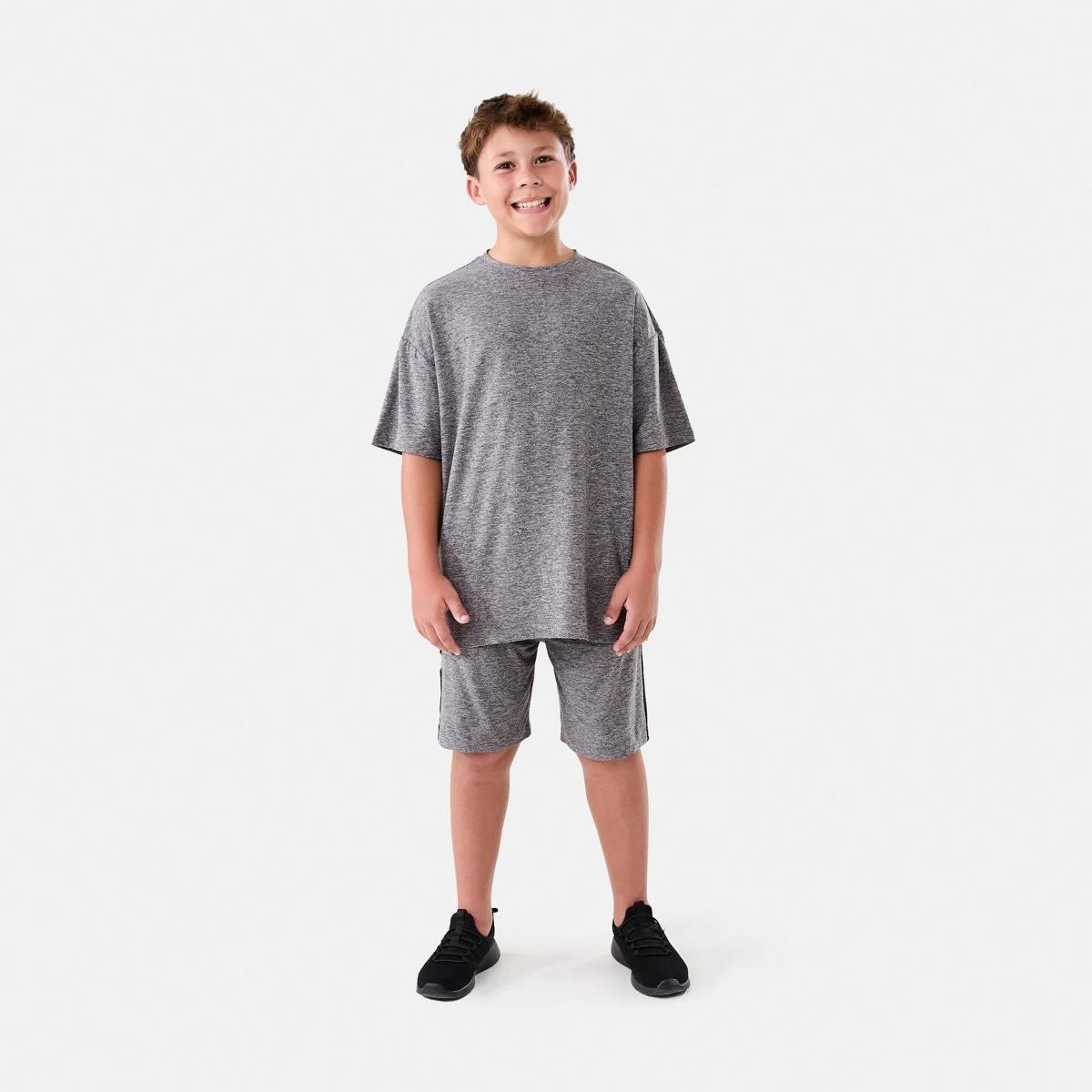 5 Active Kids T-shirt TEXTURED SPORT GREY, 5 of 6