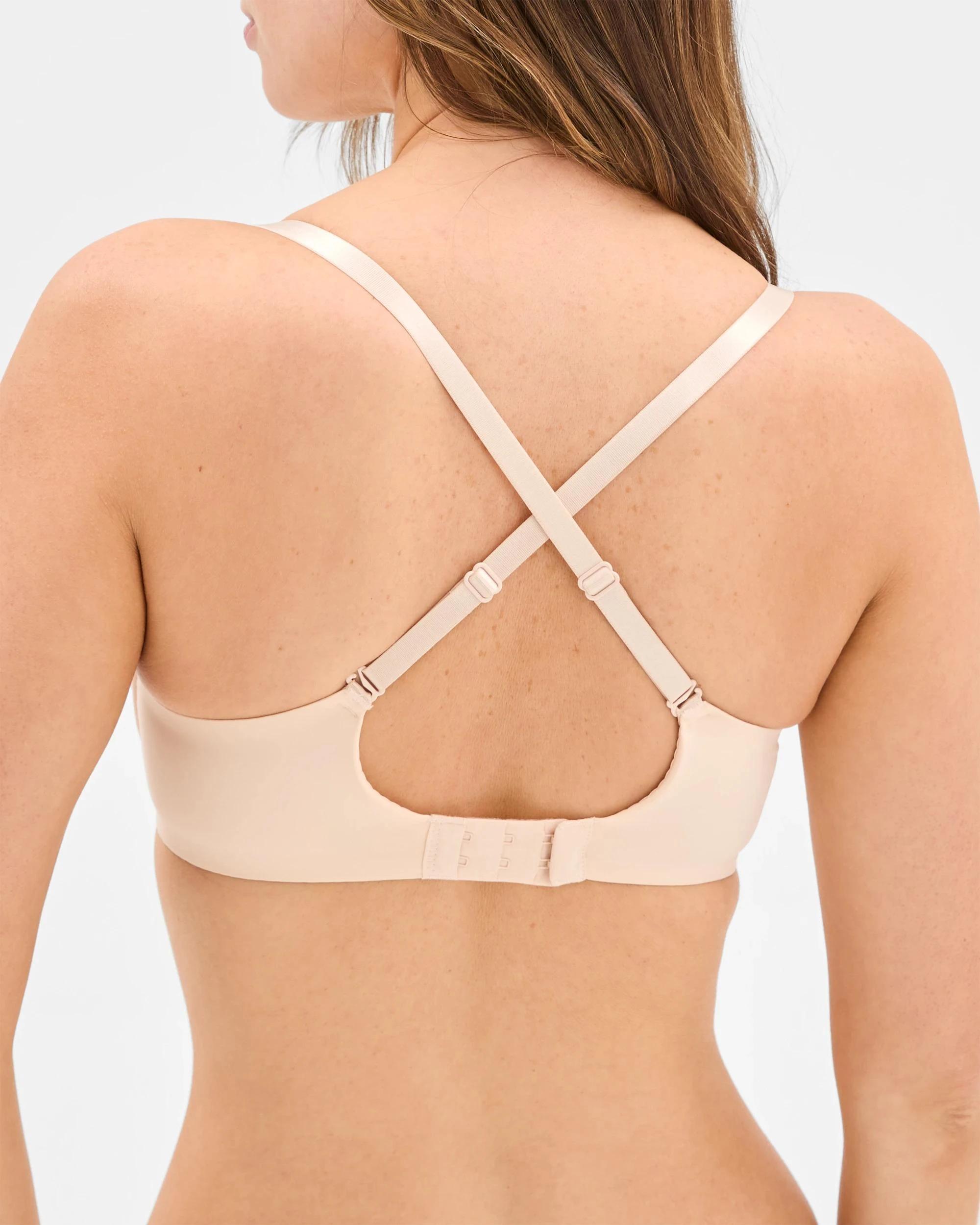 5 Target Woman 2 Pack Perfect Underwire T-Shirt Bra BARE/BLACK, 5 of 5