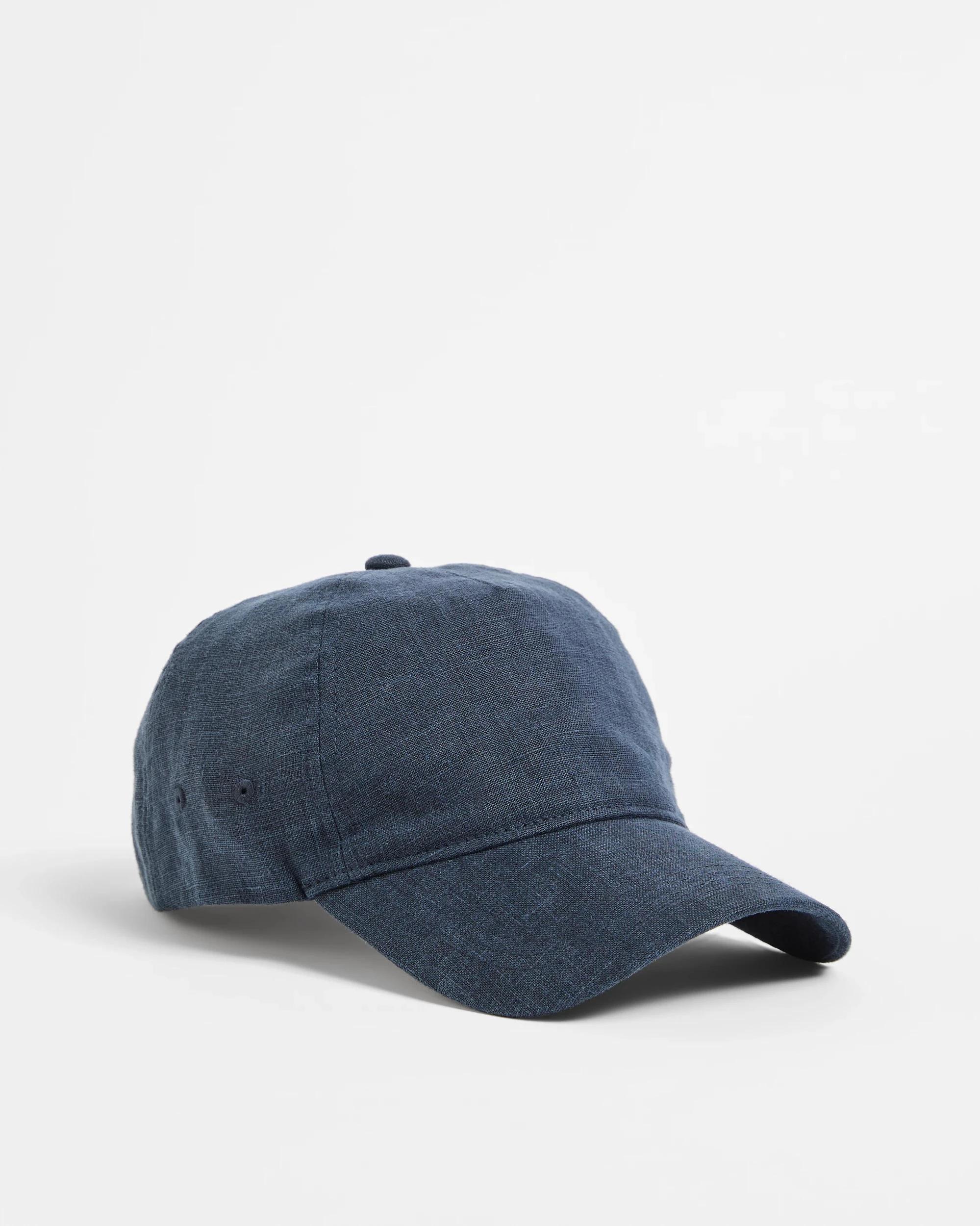 1 Target Linen Baseball Cap NAVY BLUE, 1 of 3