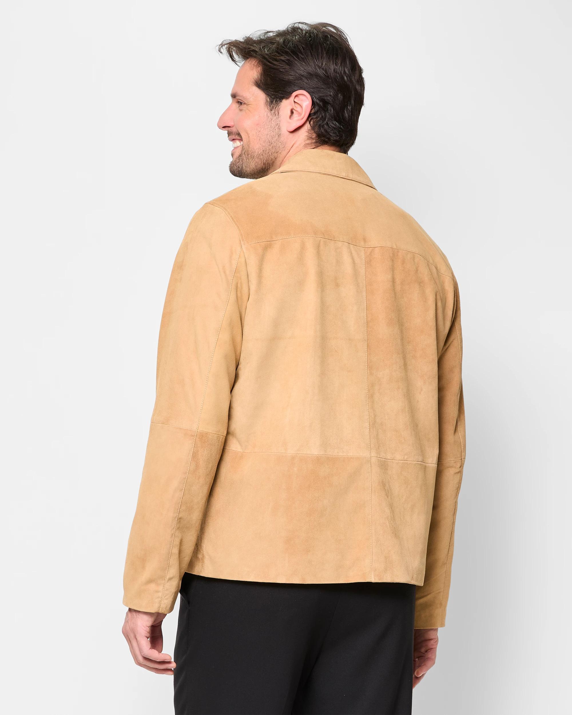 5 Genuine Suede Jacket - Preview CAMEL, 5 of 8