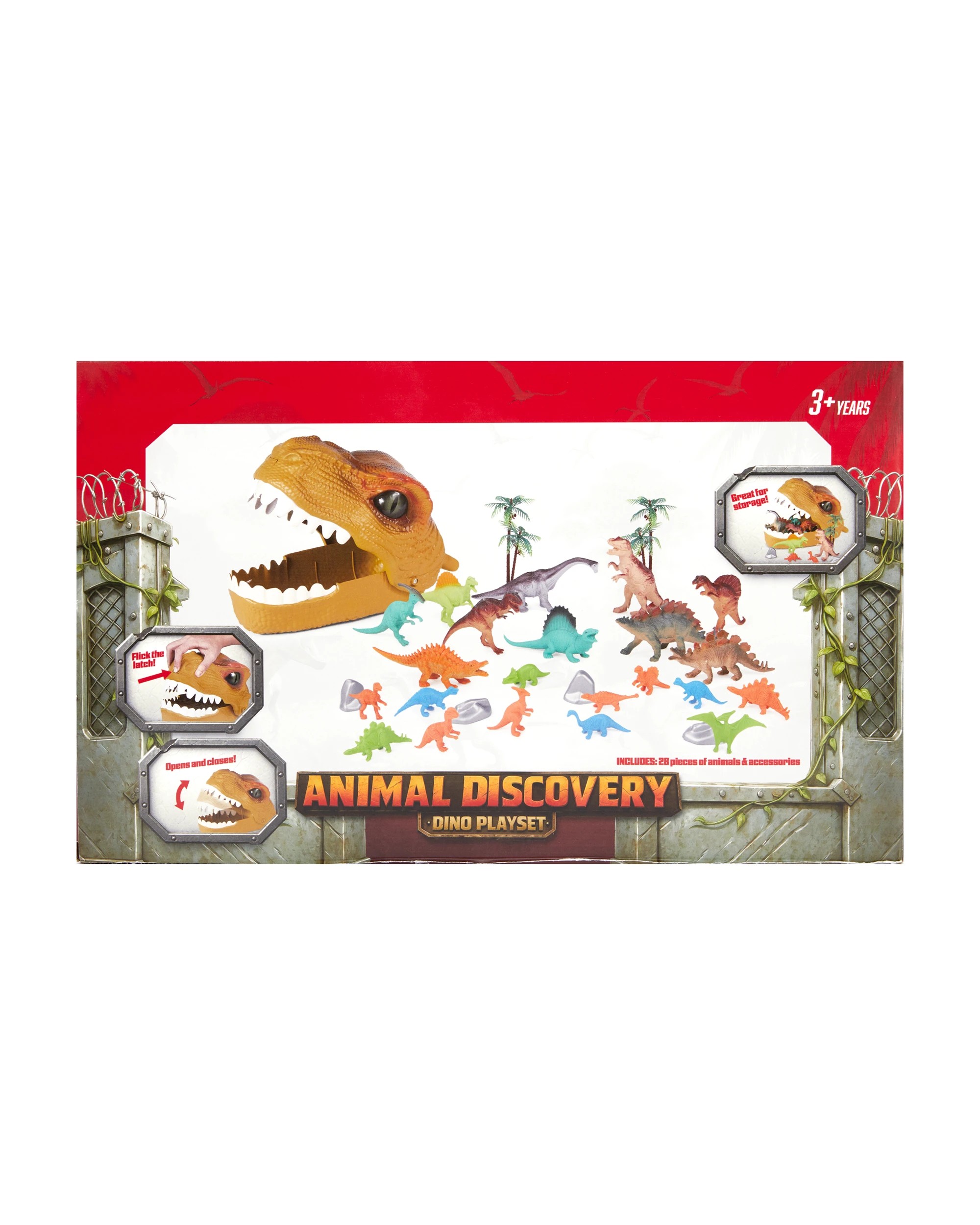 4 28 Piece Animal Discover Dino Playset, 4 of 4
