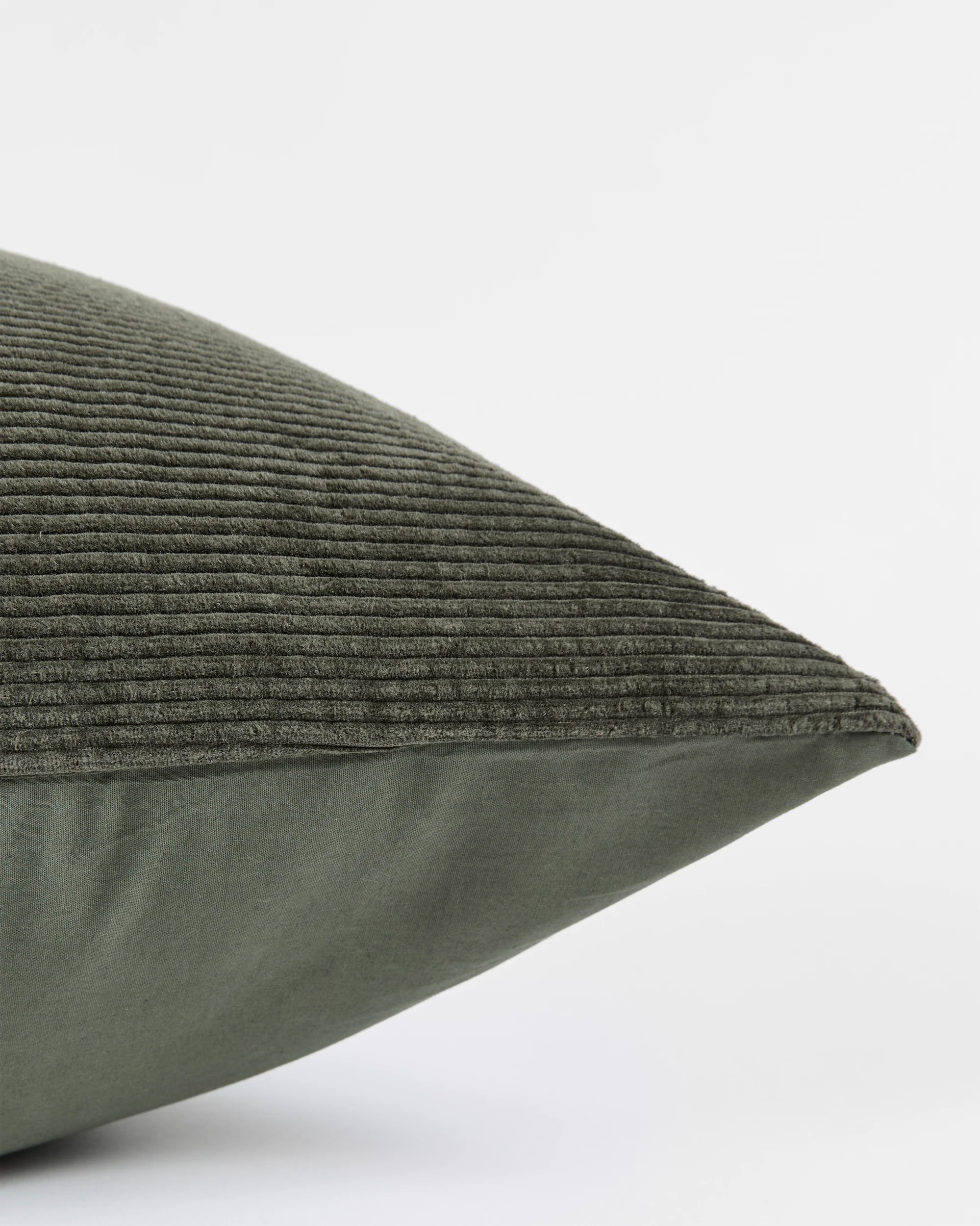 2 Target Zander Australian Cotton Corduroy European Pillowcase - Queen Bed - Green, 2 of 4