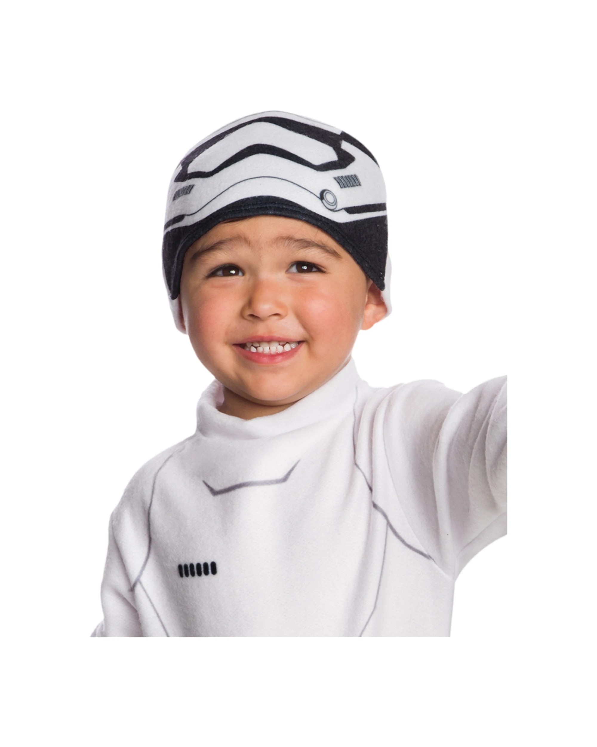 2 Star Wars Size Toddler Stormtrooper Costume With Headpiece - White, 2 of 3
