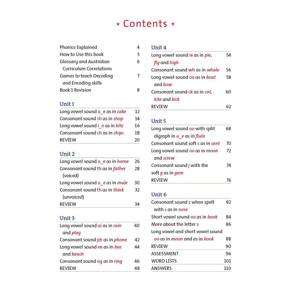 2 Targeting Phonics Book 2, 2 of 8