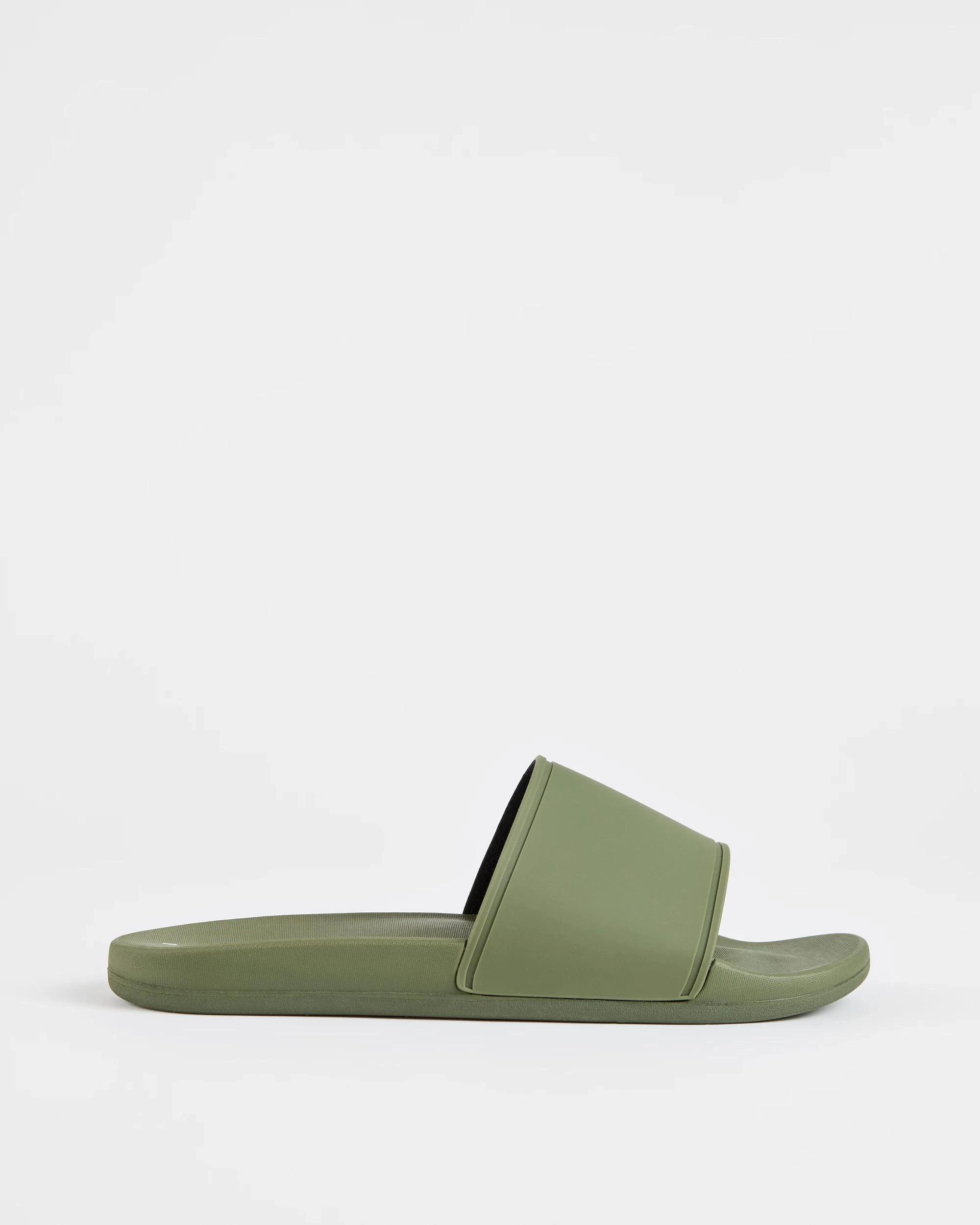 1 Target Mens Rubber Slide KHAKI, 1 of 3