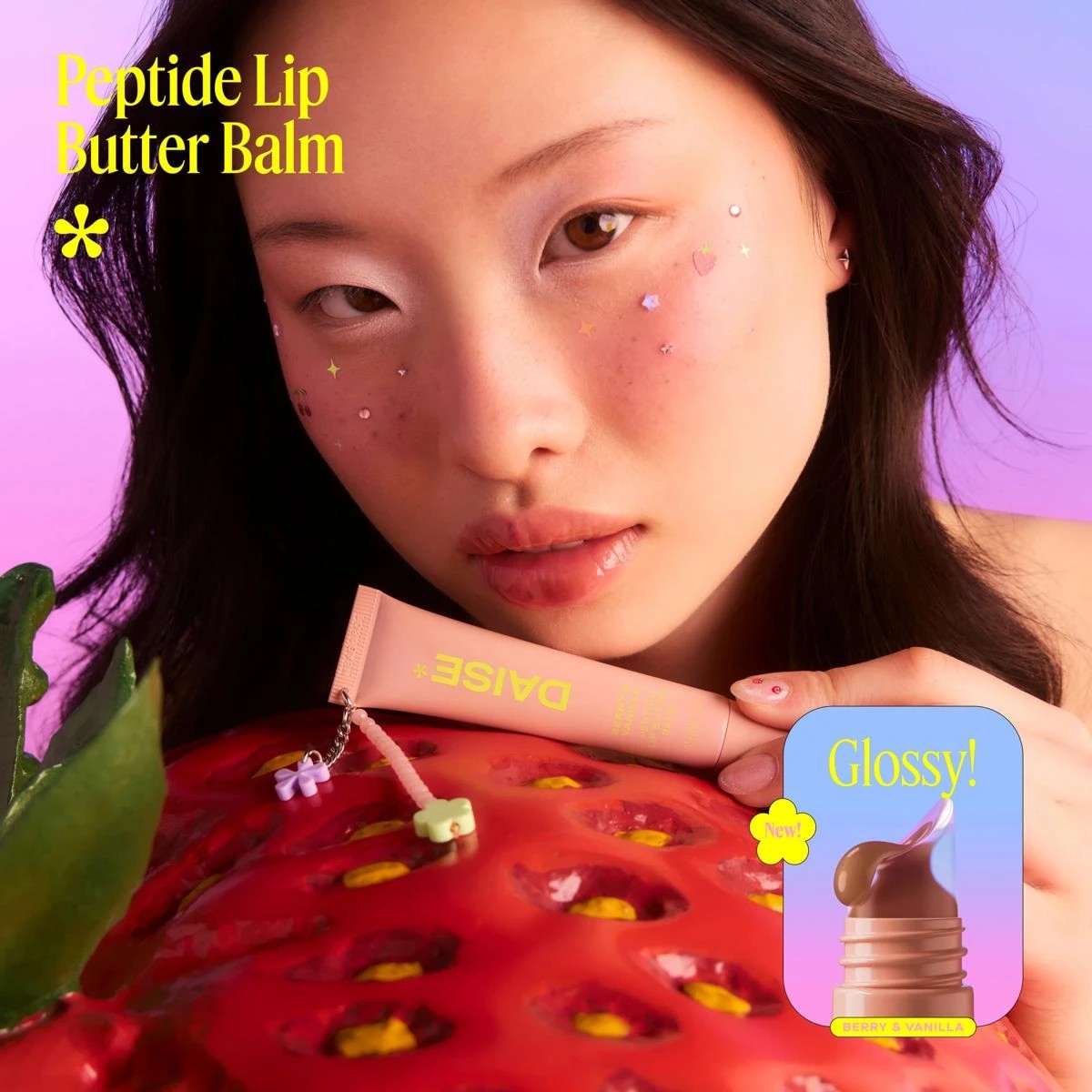 3 DAISE Peptide Lip Butter Balm 15ml - Berry & Vanilla, 3 of 10