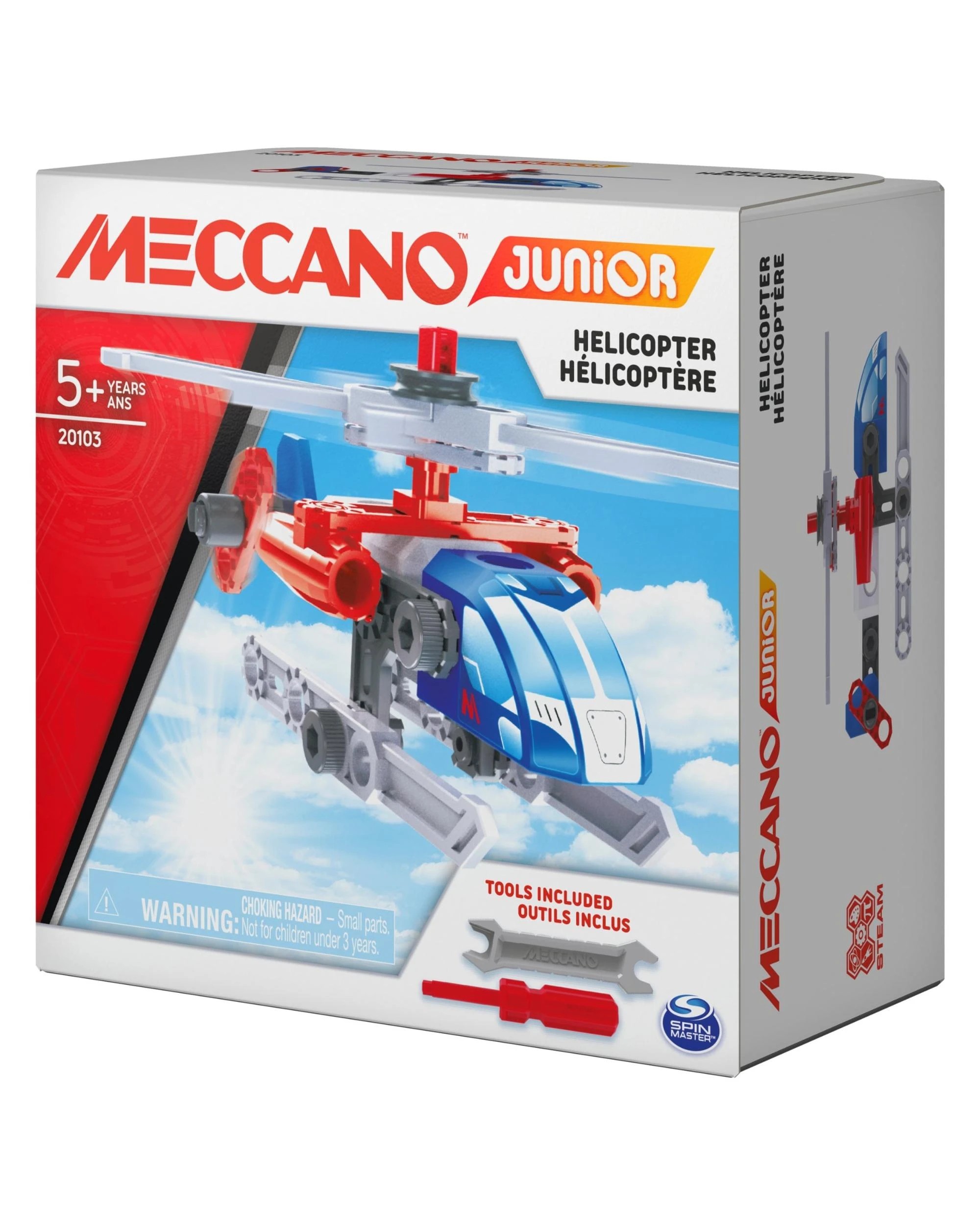 5 Meccano Junior Helicopter Building Kit, 5 of 6