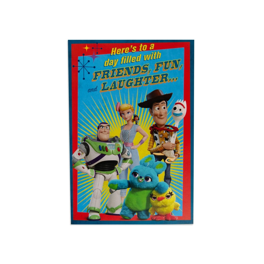 2 Hallmark Disney Pixar Toy Story Interactive Birthday Card - Friends, Fun & Laughter, 2 of 4