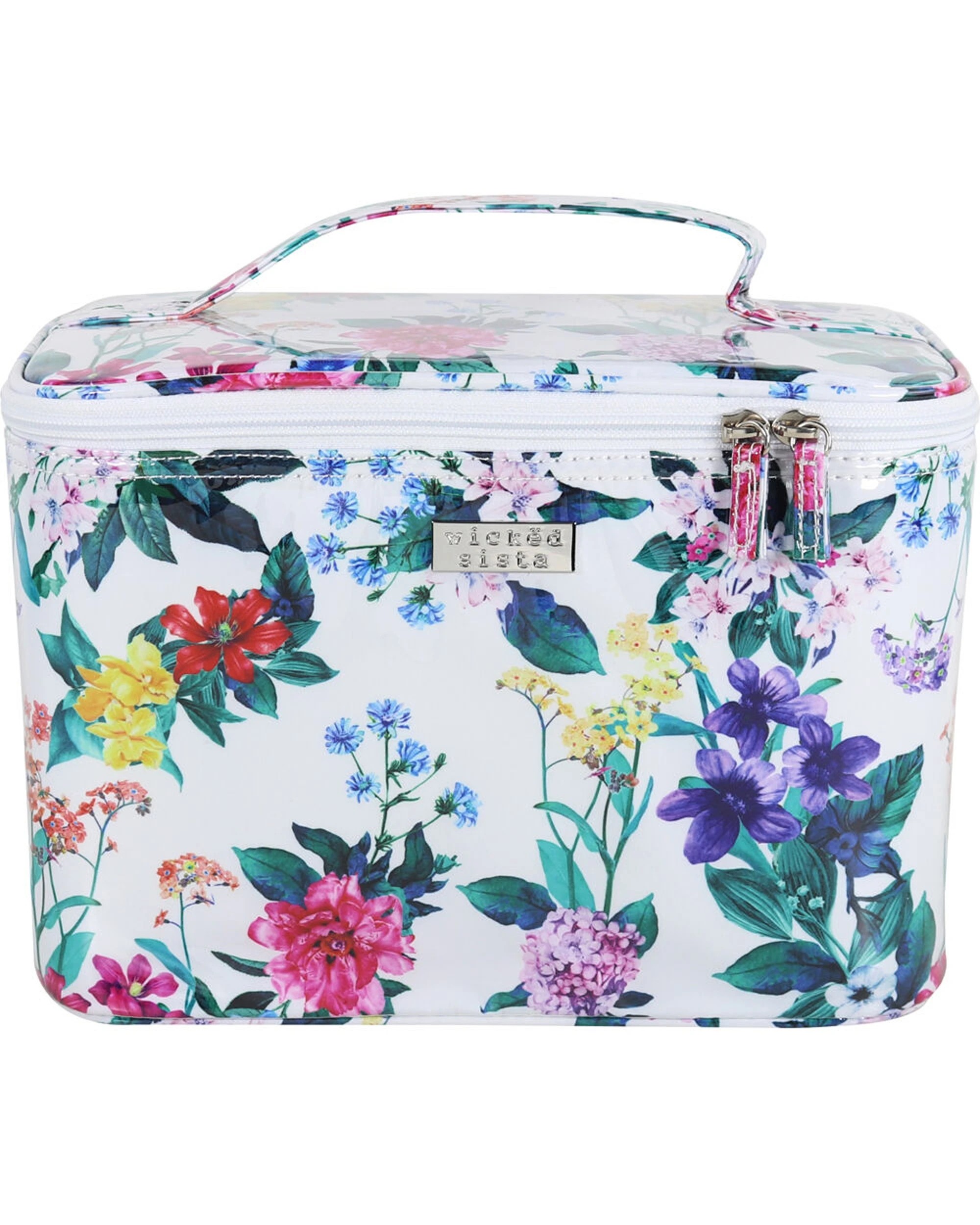 1 Wicked Sista Blooming Botanicals Beauty Makeup Toiletries Travel Bag Large - Multi, 1 of 2