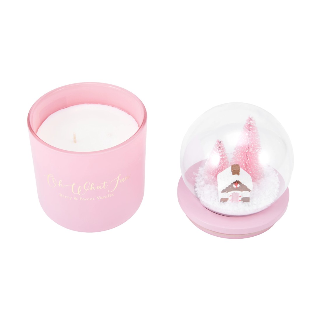 3 Christmas Oh What Fun Globe Candle, 3 of 5