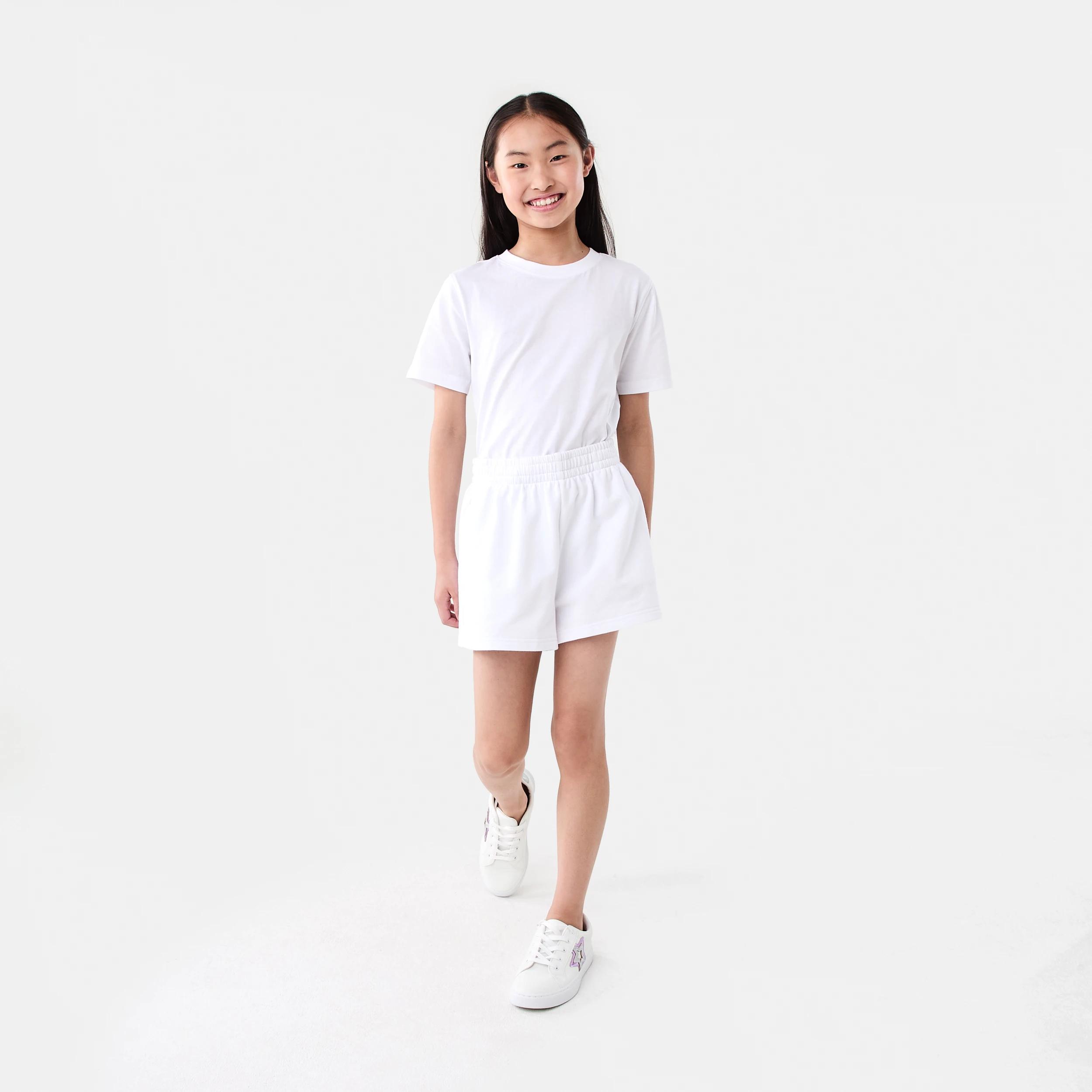 5 French Terry Shorts WHITE, 5 of 6