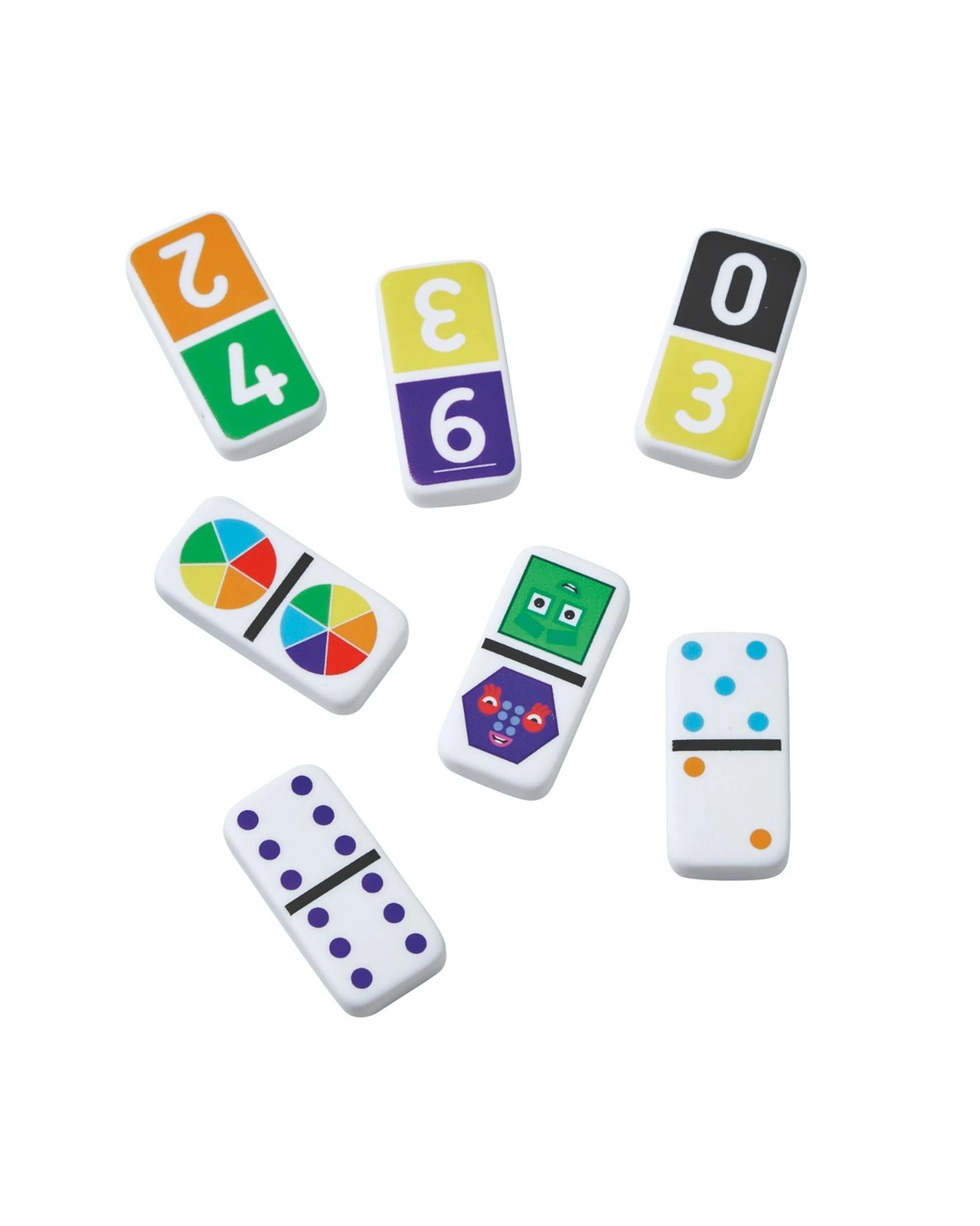 3 Numberblocks Dominoes Set Tile Game, 3 of 10