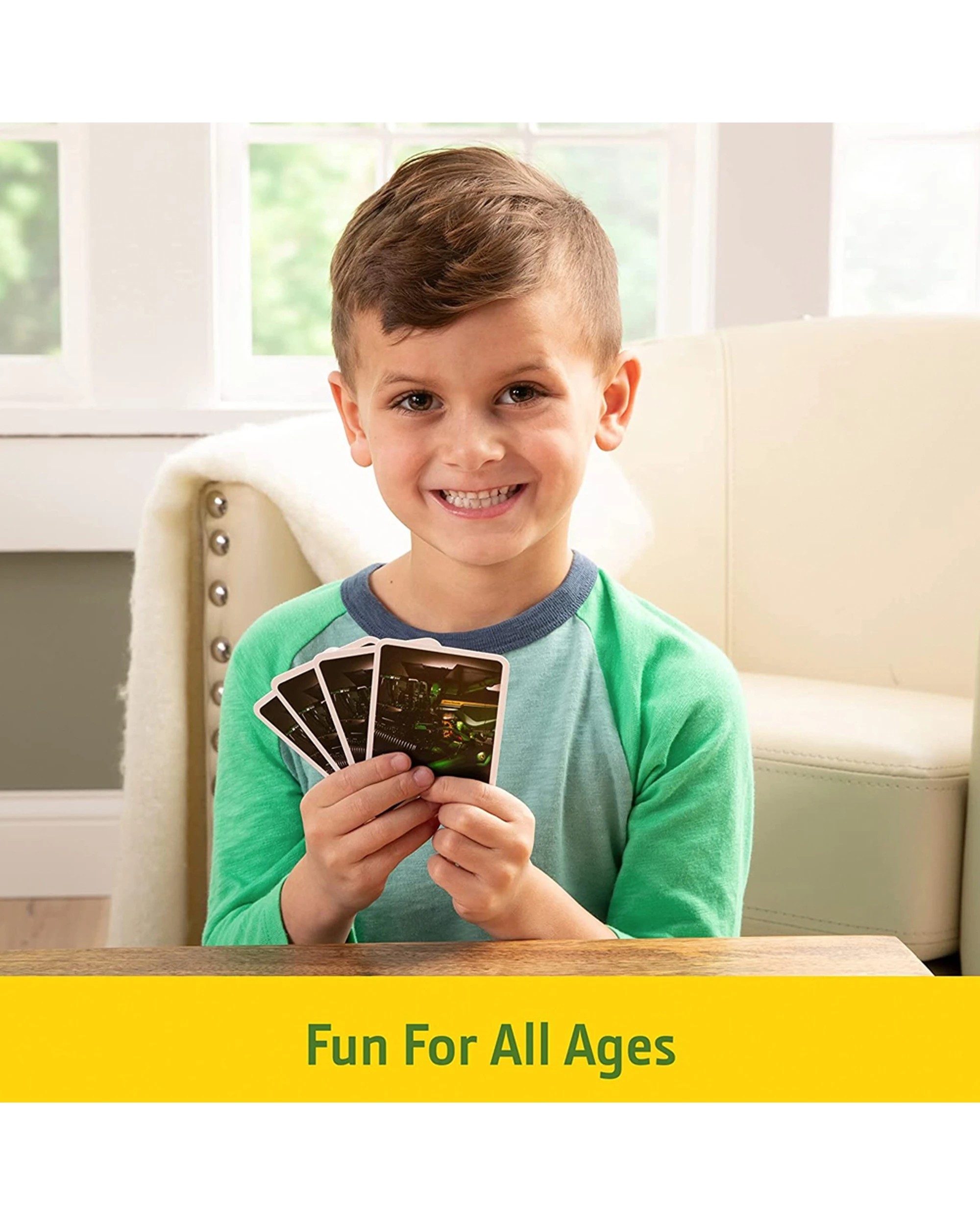 3 Tomy John Deere Playing Cards In Collectors Tin Kids - Silver, 3 of 5