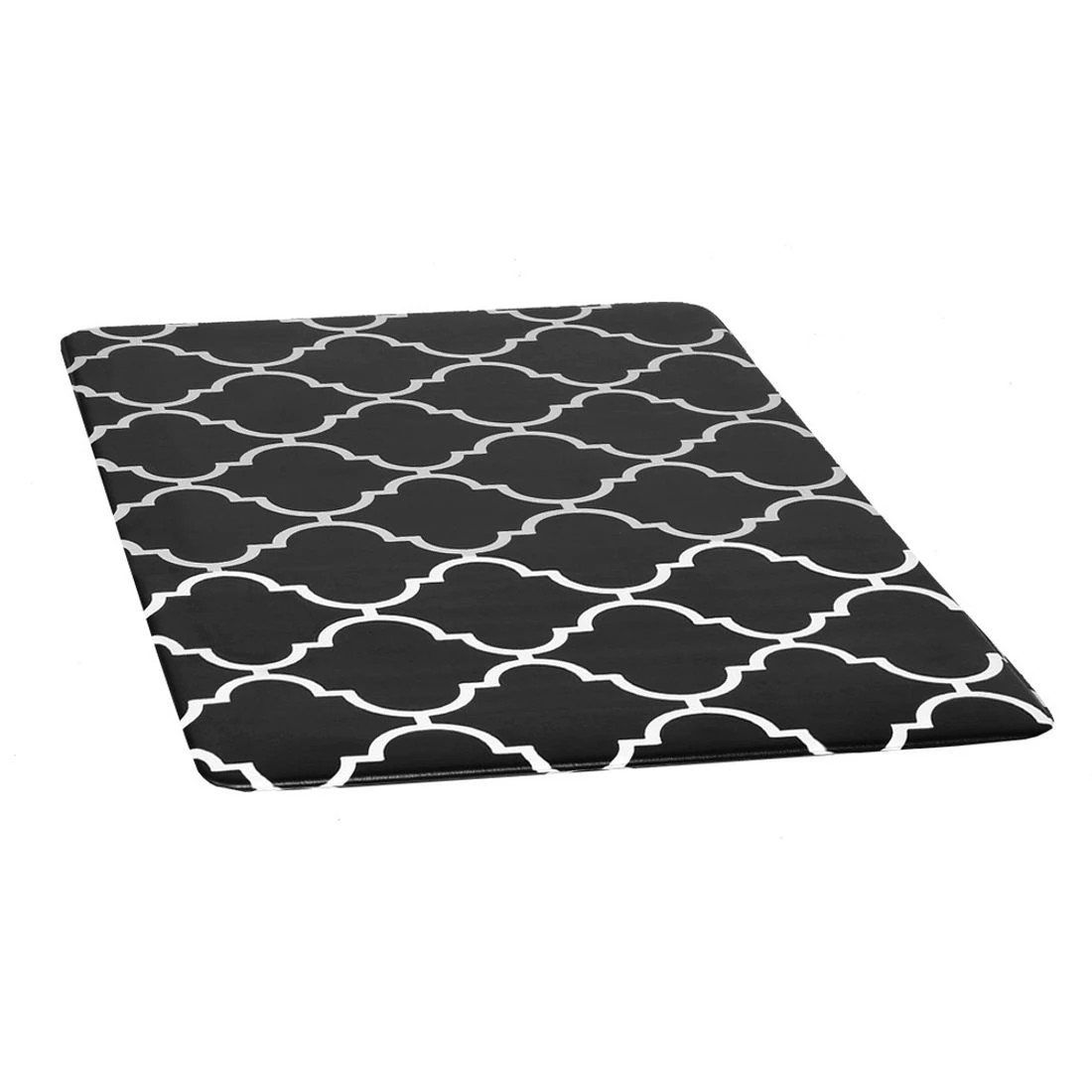 4 Artiss Kitchen Mat 45x75cm PVC Floor Rug Carpet - Black, 4 of 7