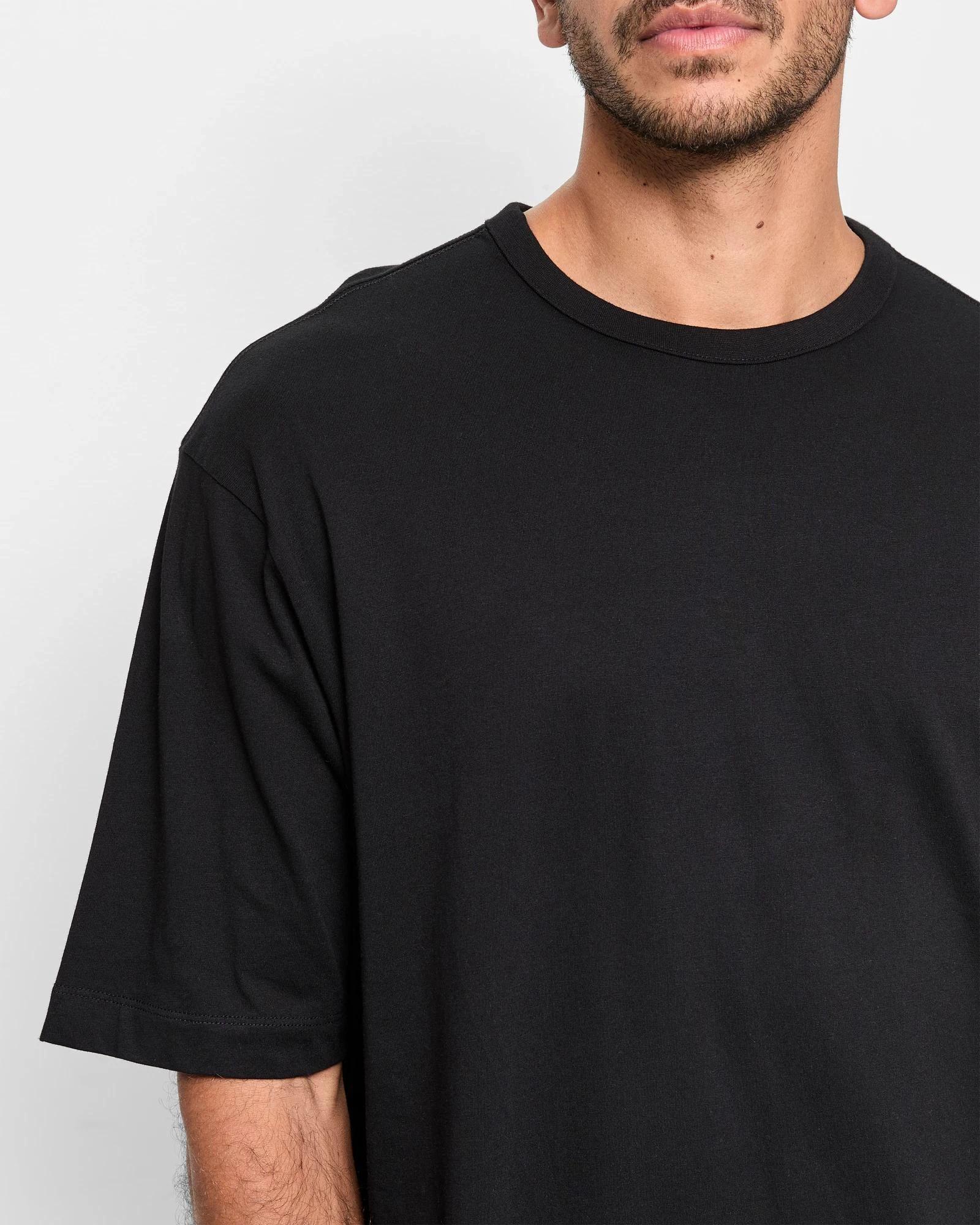 5 Target Australian Cotton Oversized T-Shirt BLACK, 5 of 5