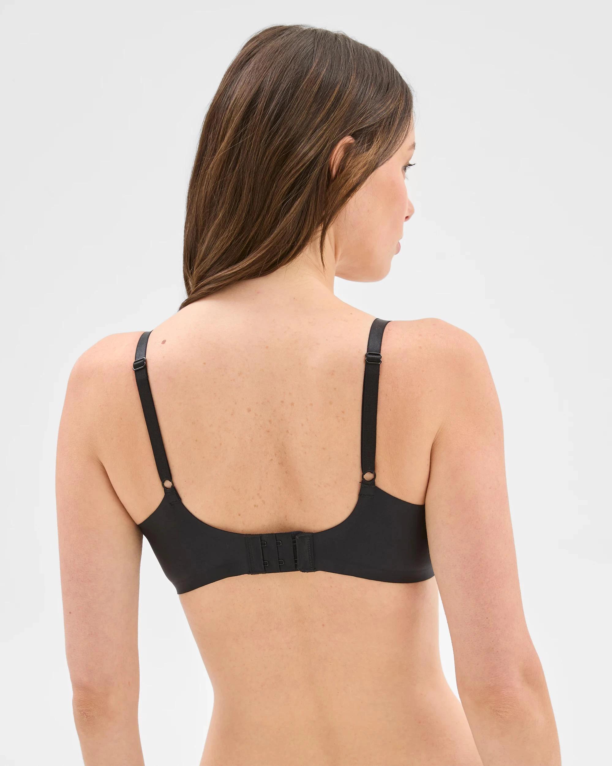 3 Target Smooth Moves Back Smoothing Underwire T-Shirt Bra BLACK, 3 of 3