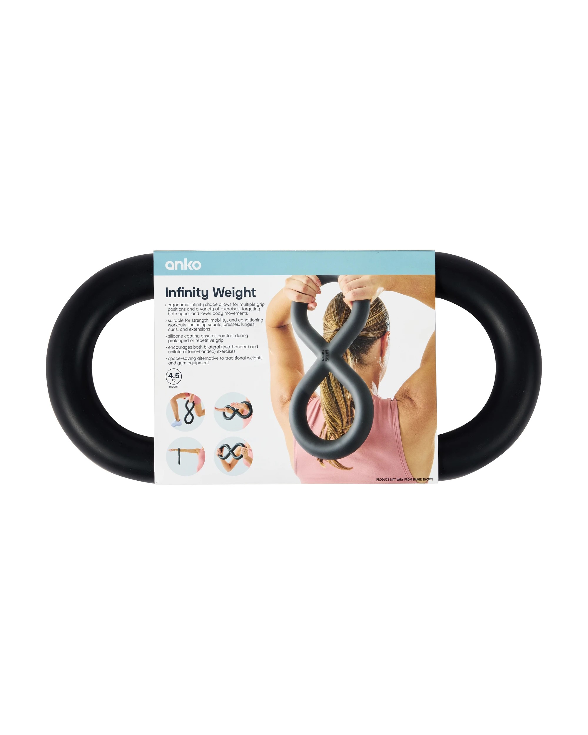 10 Infinity Weight - Black, 10 of 10