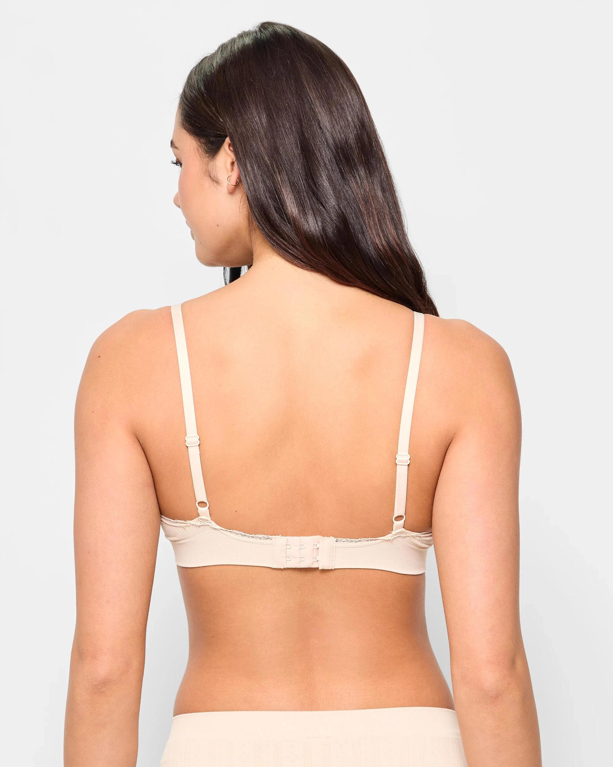 4 Lily Loves Pointelle Crop Top BARE BEAUTY, 4 of 4