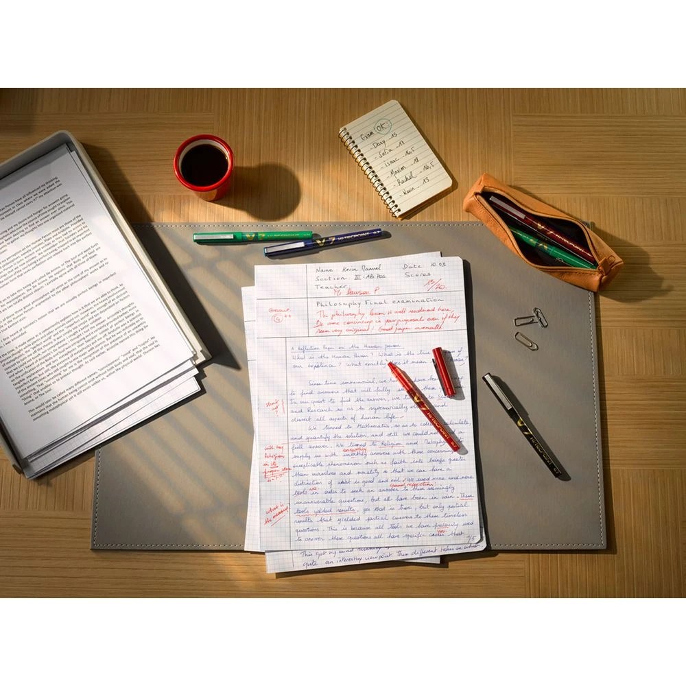 3 PILOT BL-VB7-V V Ball Rollerball Pen 0.7mm Blue, 3 of 3