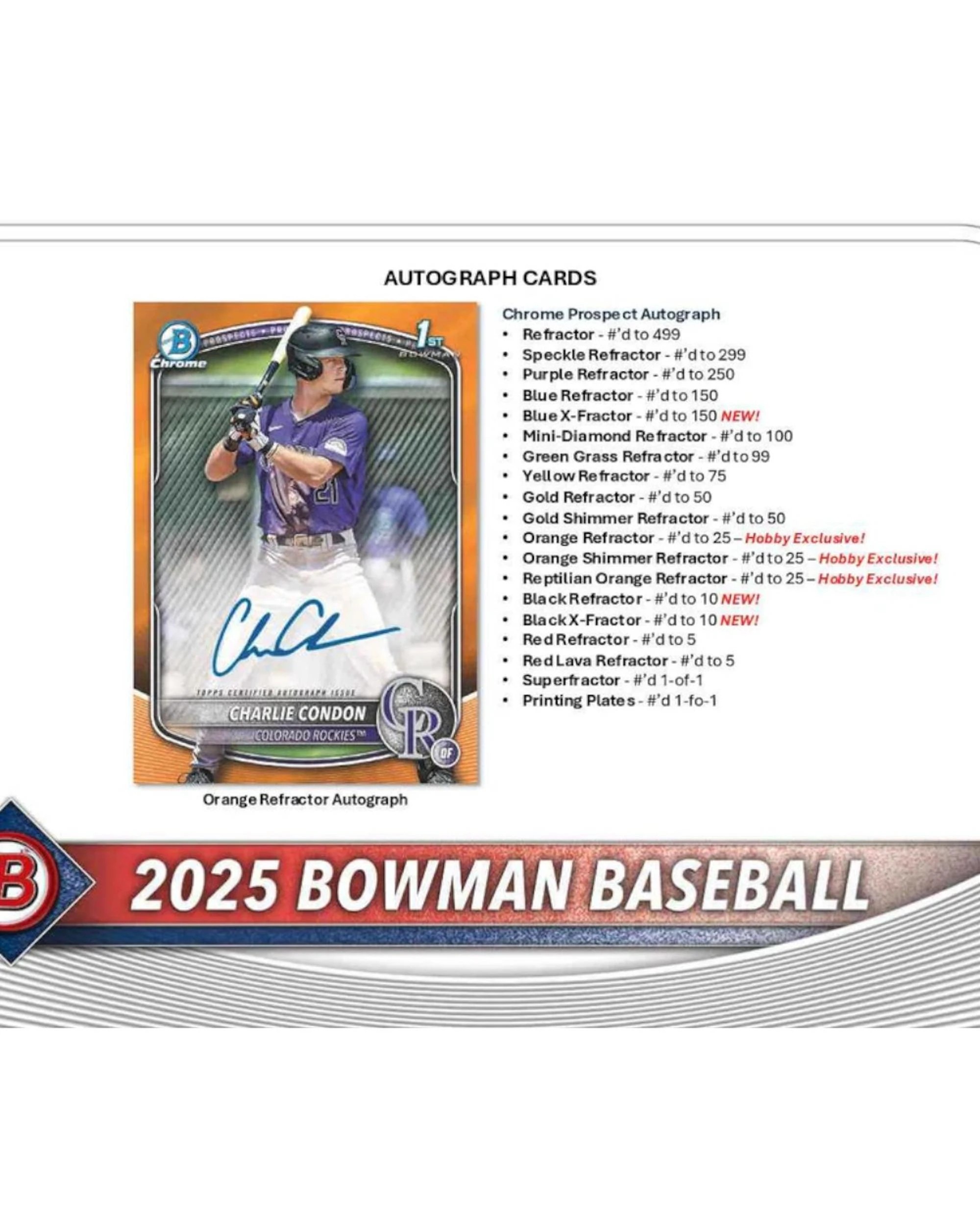 5 Topps 2025 MLB Bowman Baseball Draft Hobby Pack, 5 of 8