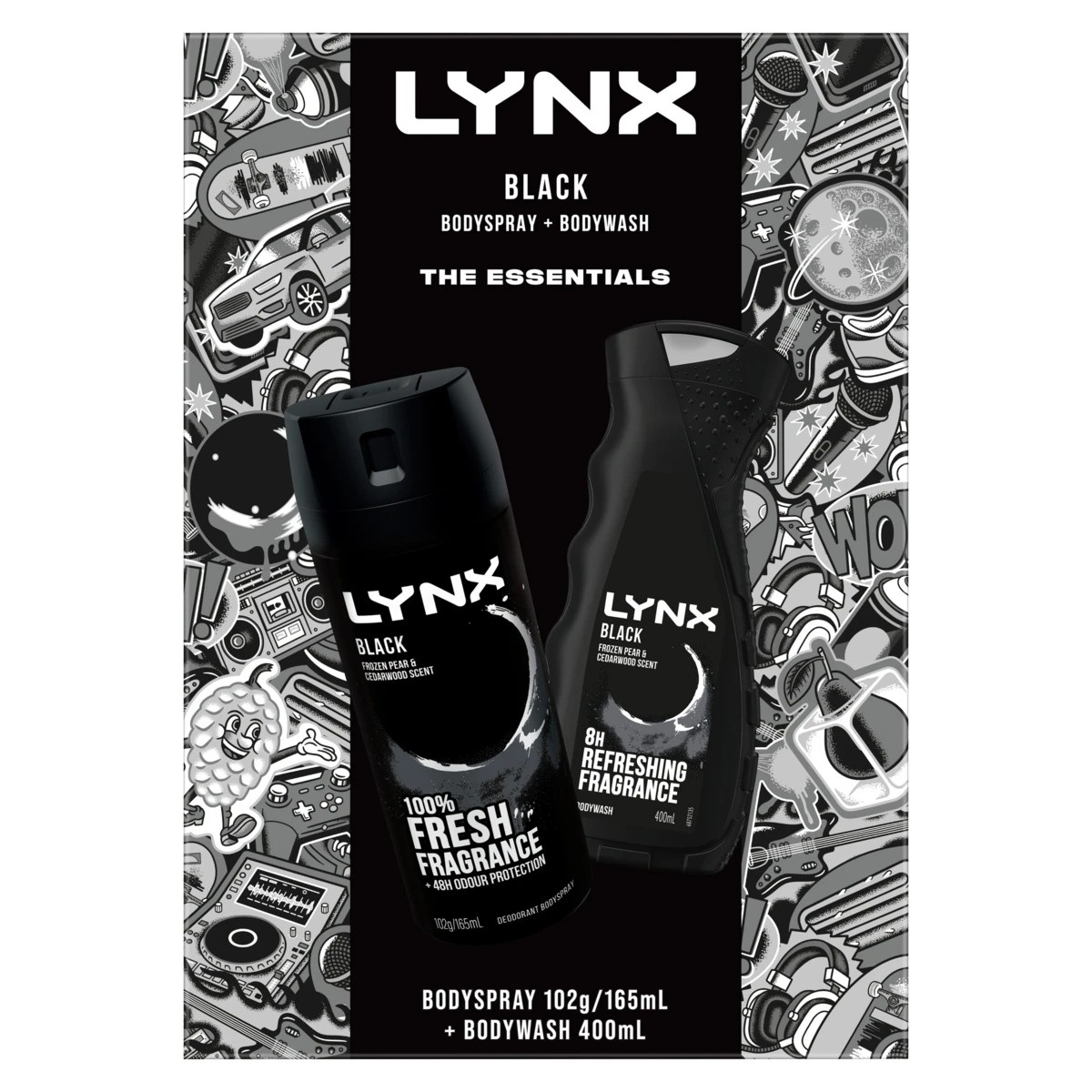 5 LYNX The Essentials Black Duo Gift Set, 5 of 6